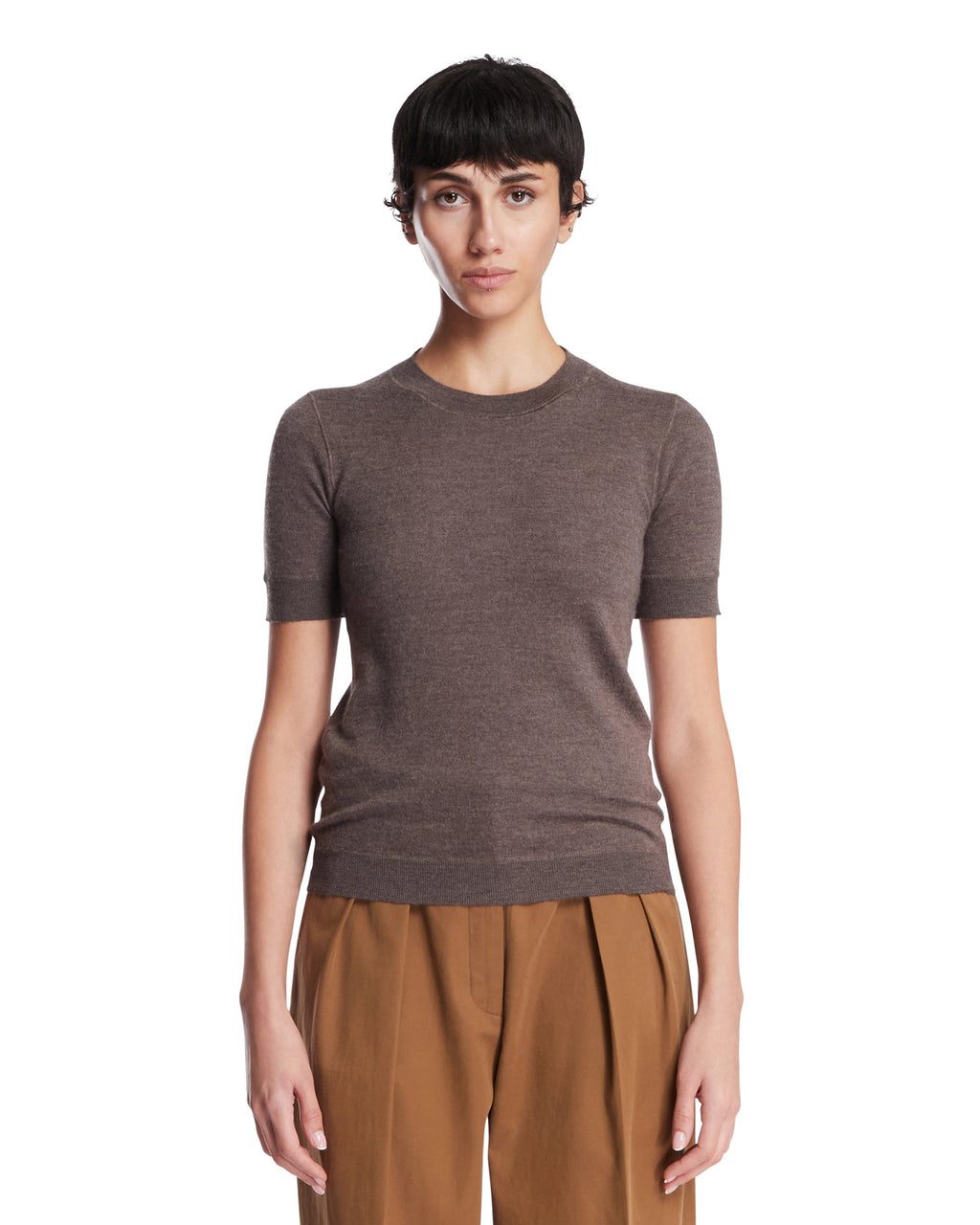 Оригінальна Beige Linnea Cashmere Top The row – боковий вид
