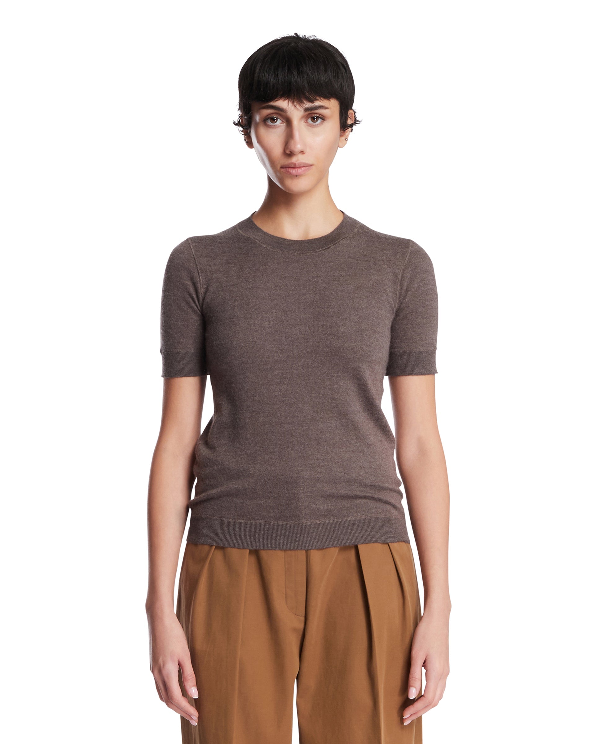 Оригінальна Beige Linnea Cashmere Top The row – боковий вид