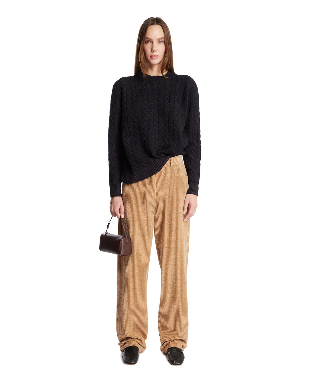 Blue Cable-Knit Sweater The row оригінал – Купити в Україні – детальний вид