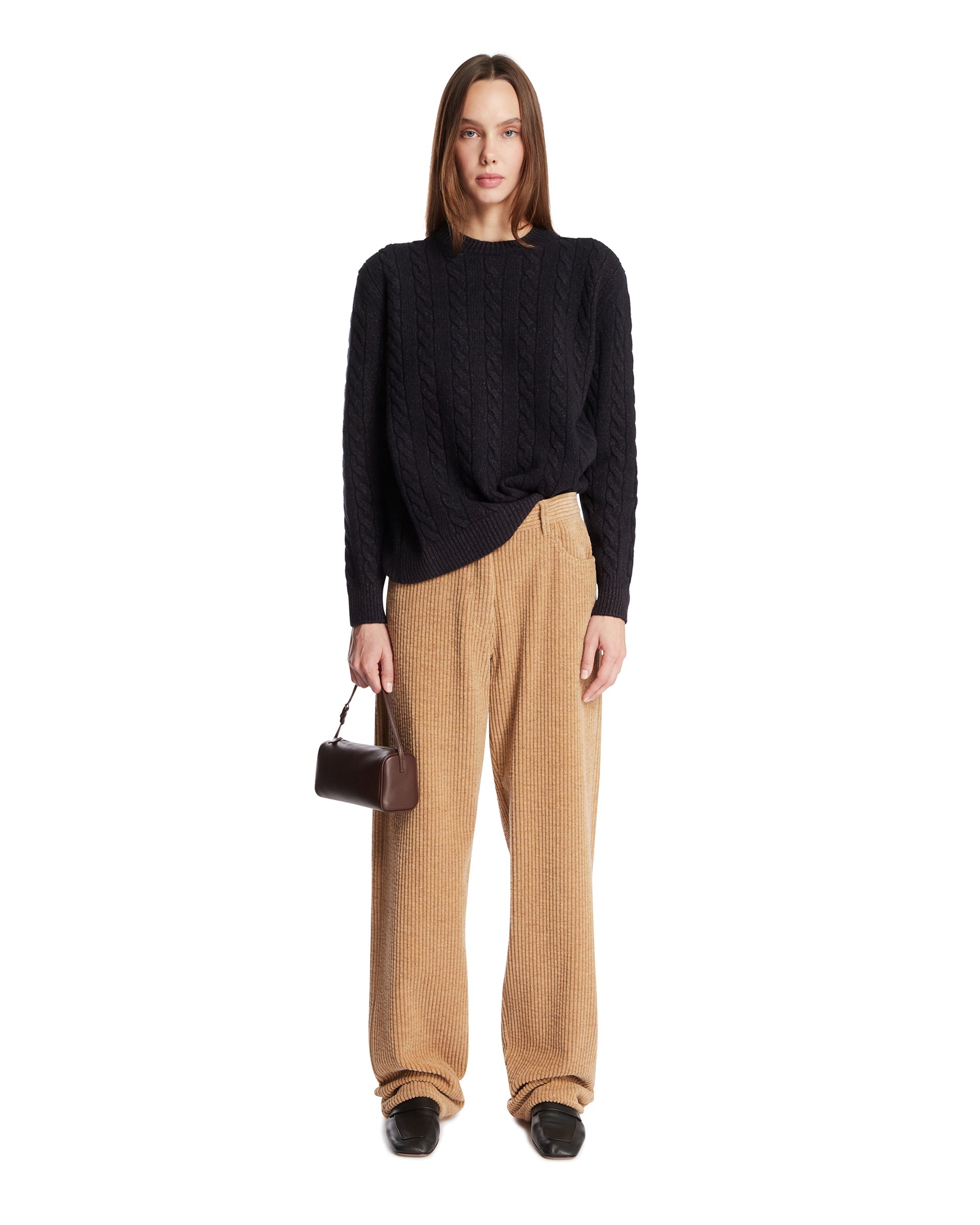 Blue Cable-Knit Sweater The row оригінал – Купити в Україні – детальний вид