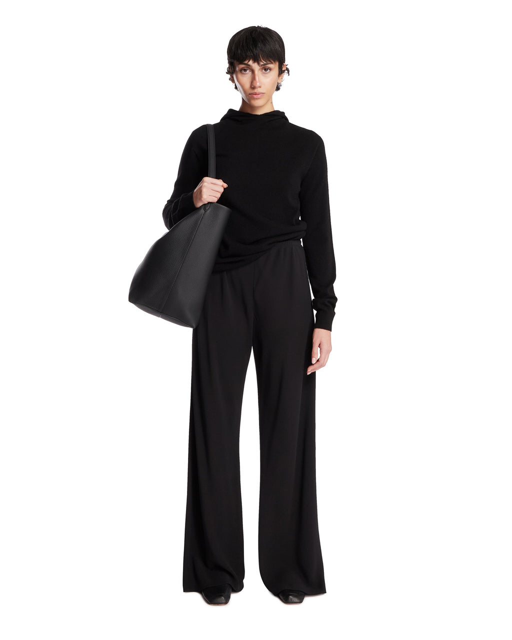Оригінальна Black Cashmere Hooded Sweater The row – детальний вид