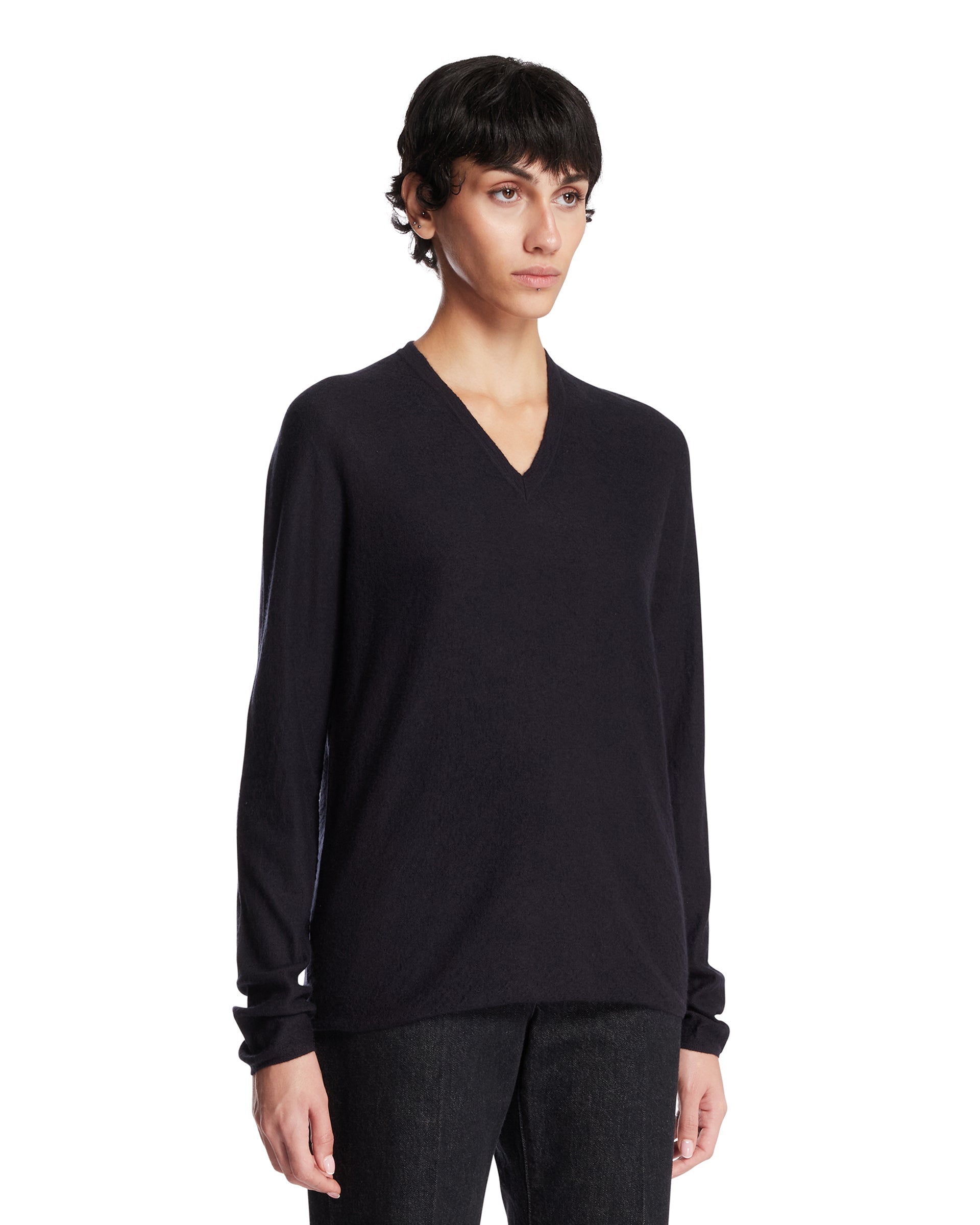 Blue Cashmere Sweater The row оригінал – Купити в Україні – вид ззаду