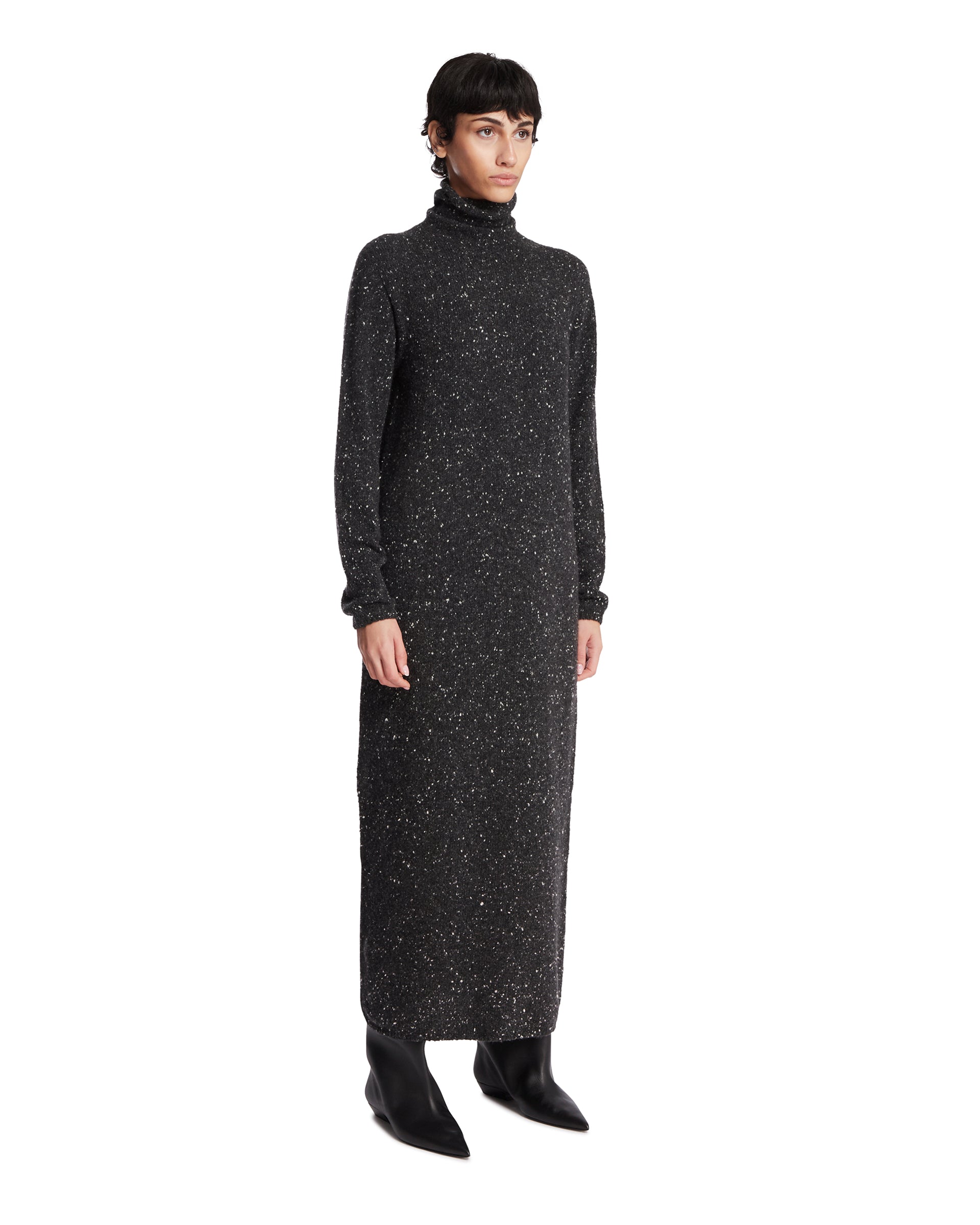 Gray Melani Cashmere Dress The row оригінал – Купити в Україні – вид ззаду