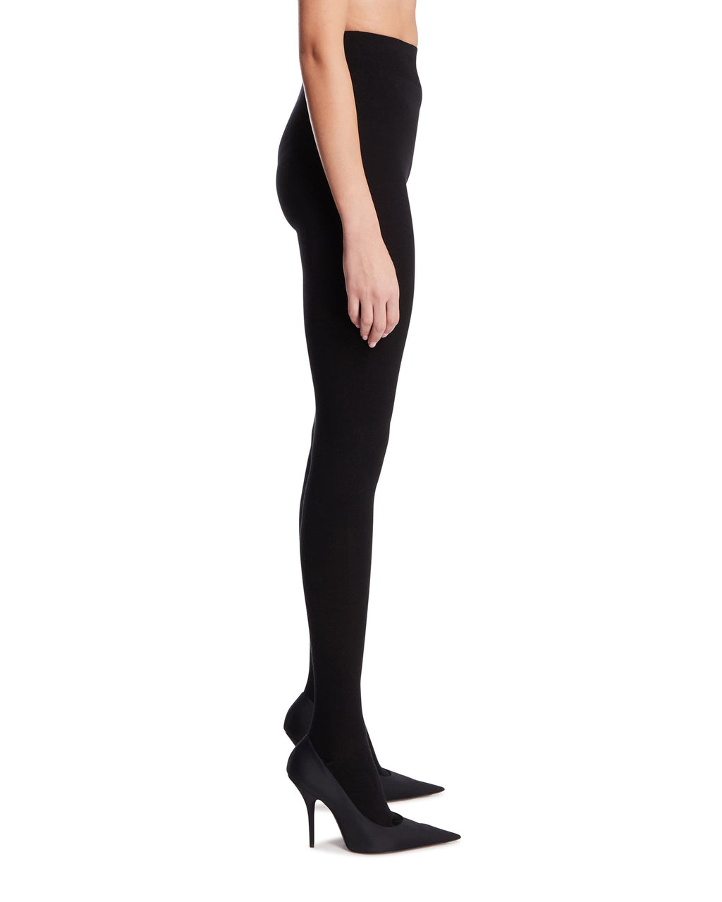 Black MIMI Viscose Tights The row – Гарантія оригінальності – збільшений вид