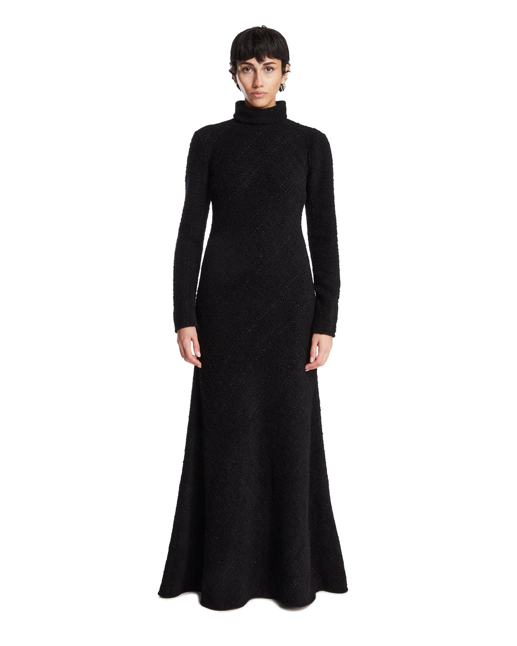 Black Melani Cashmere Dress The row оригінал – Купити в Україні – боковий вид