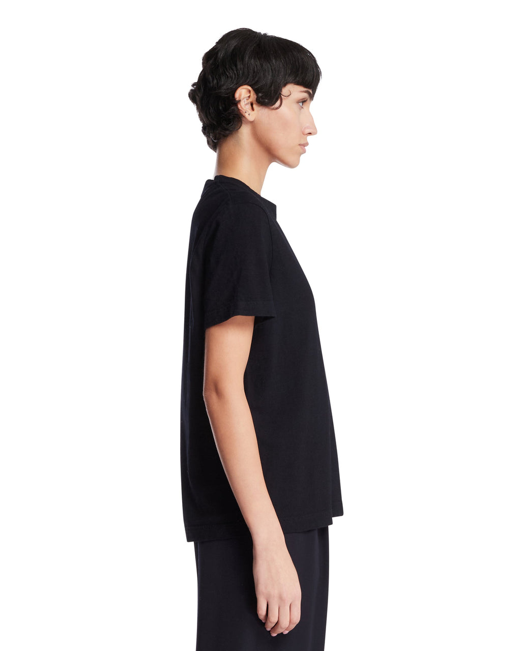 Blue Serata Cotton T-Shirt The row – Гарантія оригінальності – збільшений вид