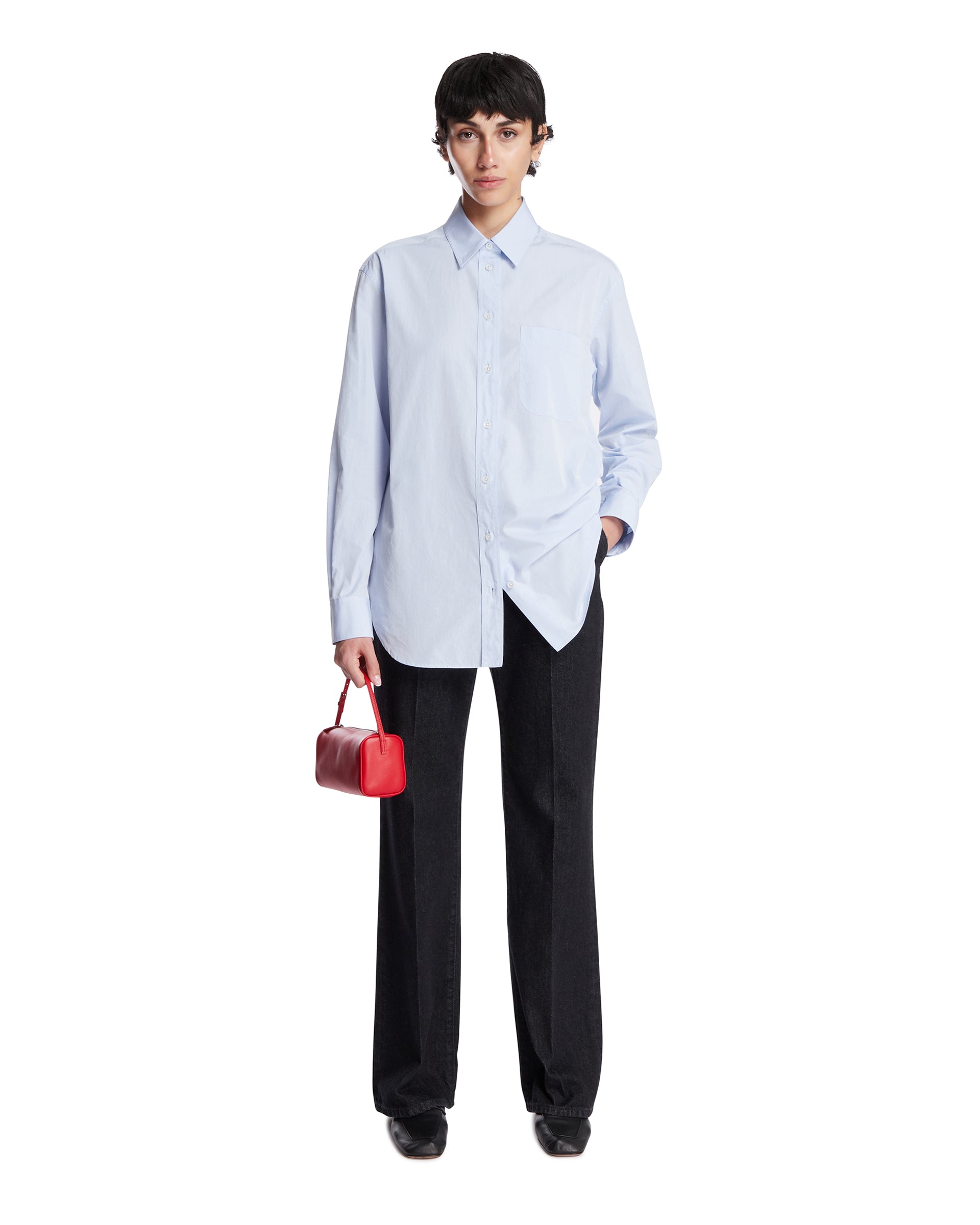 Black Cotton High-Rise Jeans The row – Гарантія оригінальності – детальний вид
