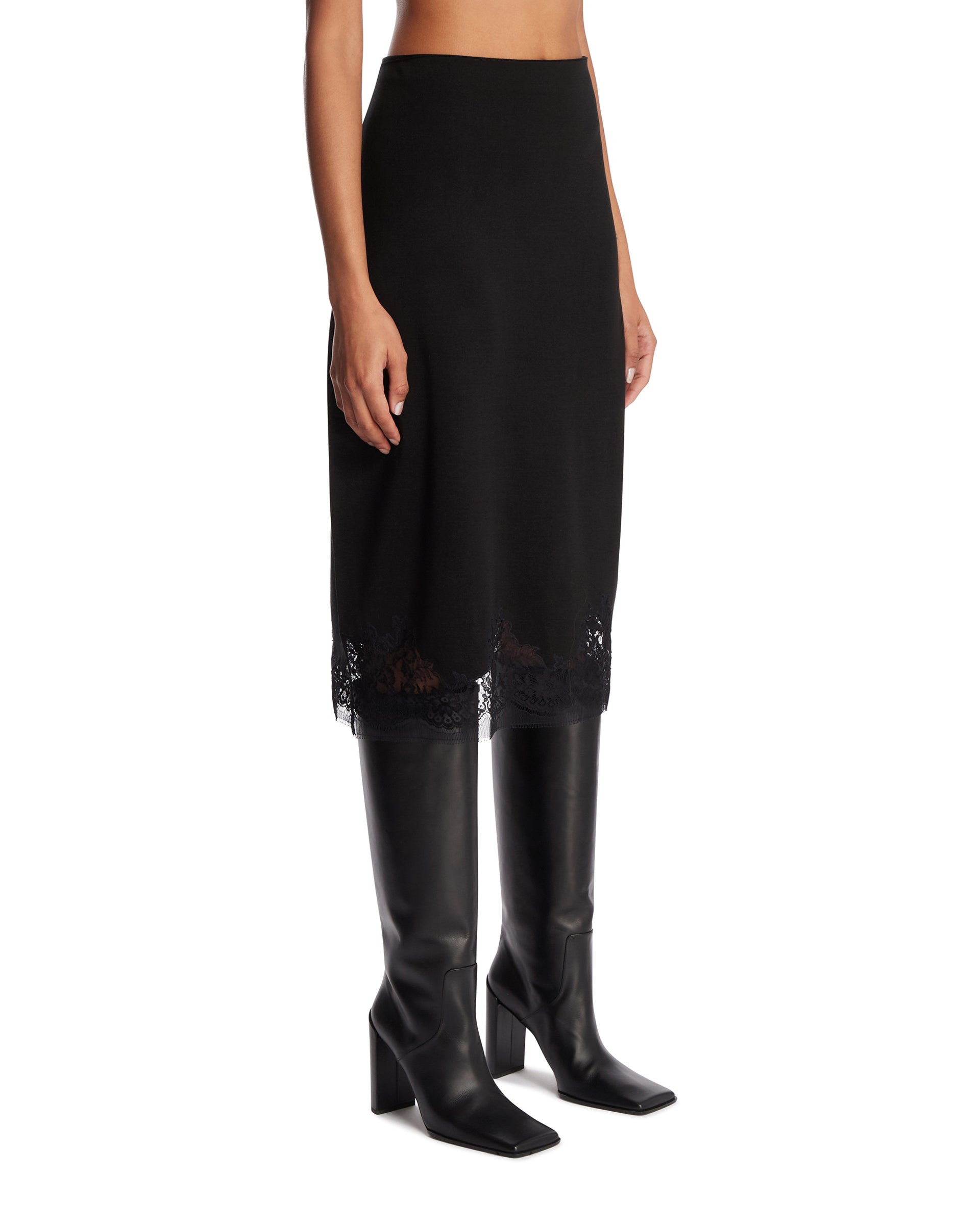 Оригінальна Black Mea Skirt The row – вид ззаду
