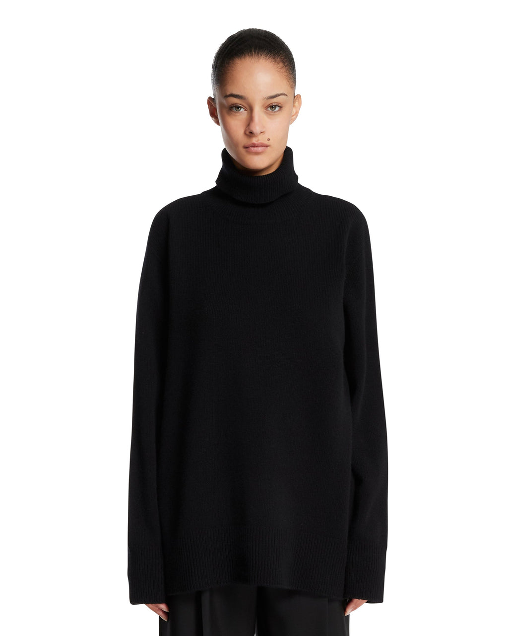 Black Stepny Sweater The row оригінал – Купити в Україні – боковий вид