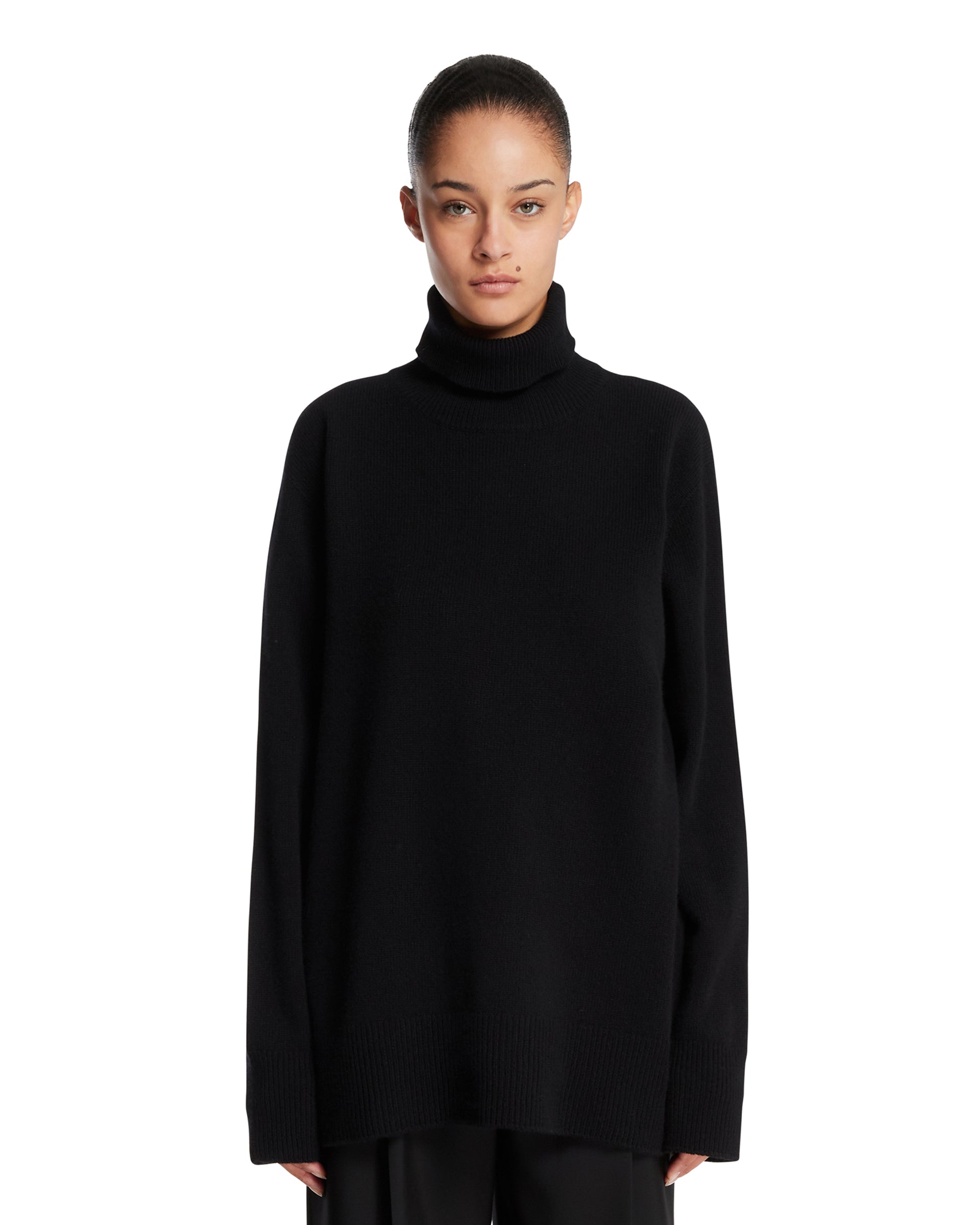 Black Stepny Sweater The row оригінал – Купити в Україні – боковий вид