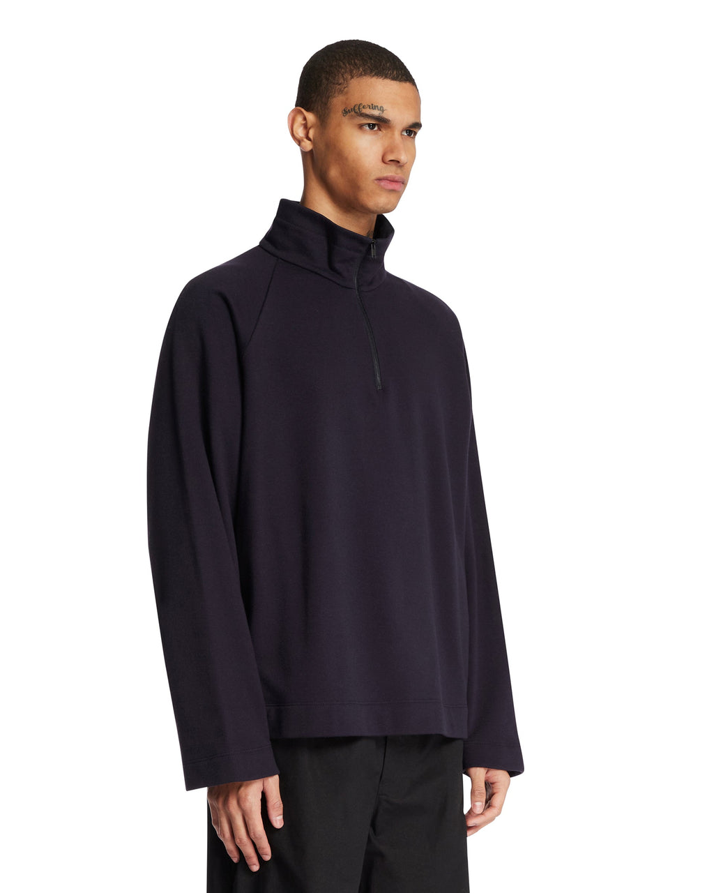 Blue Cotton And Cashmere Top The row – Гарантія оригінальності – вид ззаду