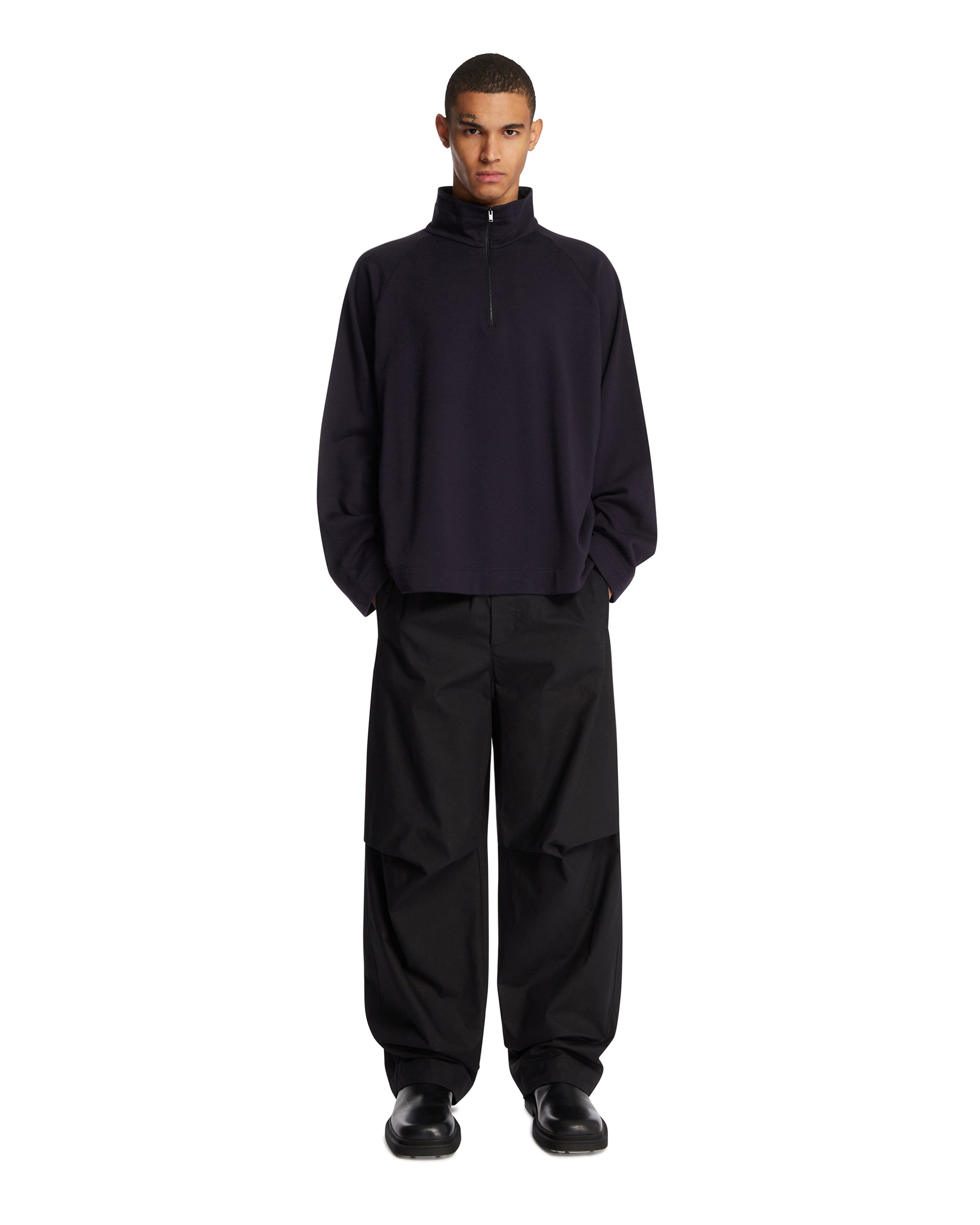 Blue Cotton And Cashmere Top The row – Гарантія оригінальності – детальний вид