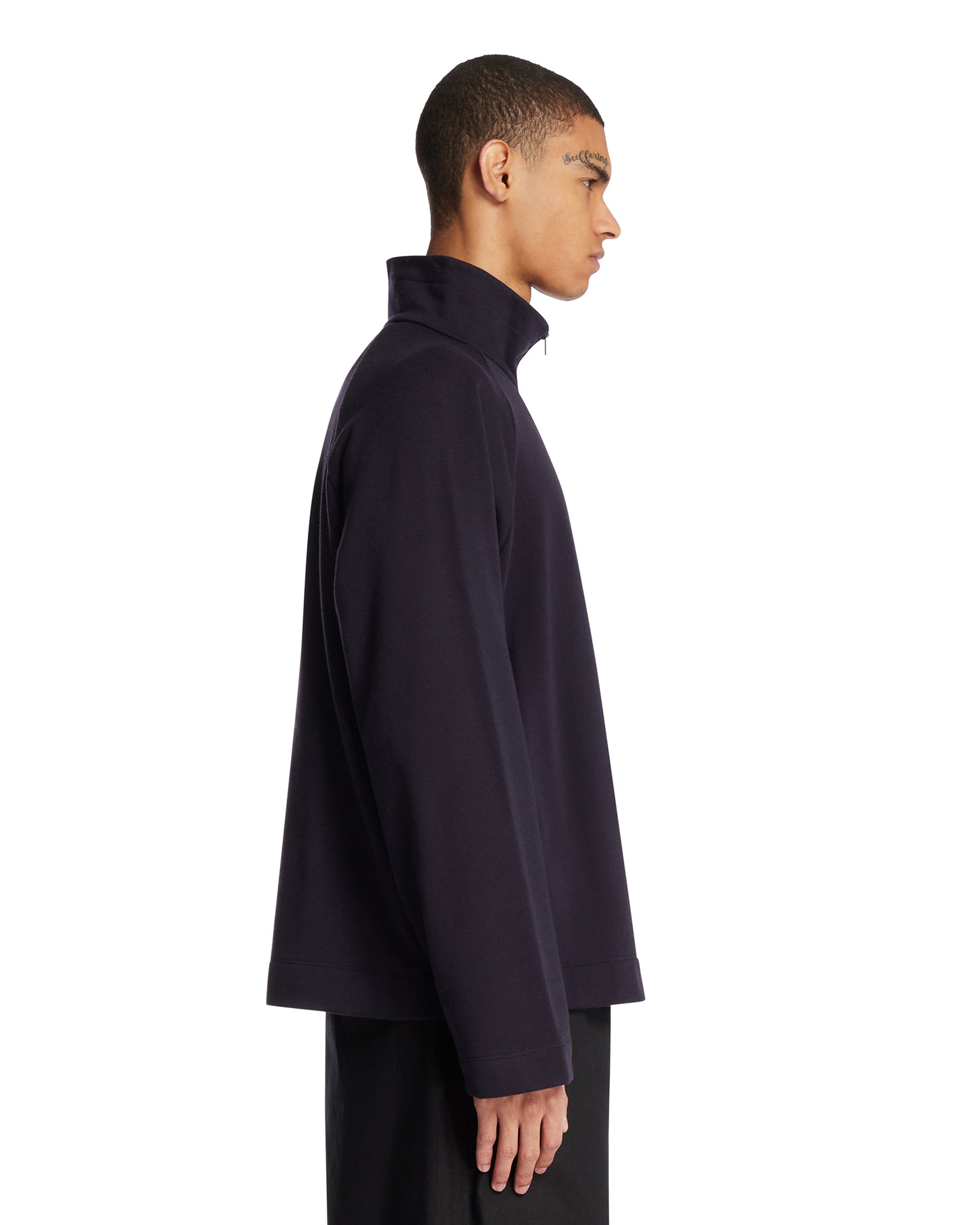 Blue Cotton And Cashmere Top The row – Гарантія оригінальності – збільшений вид