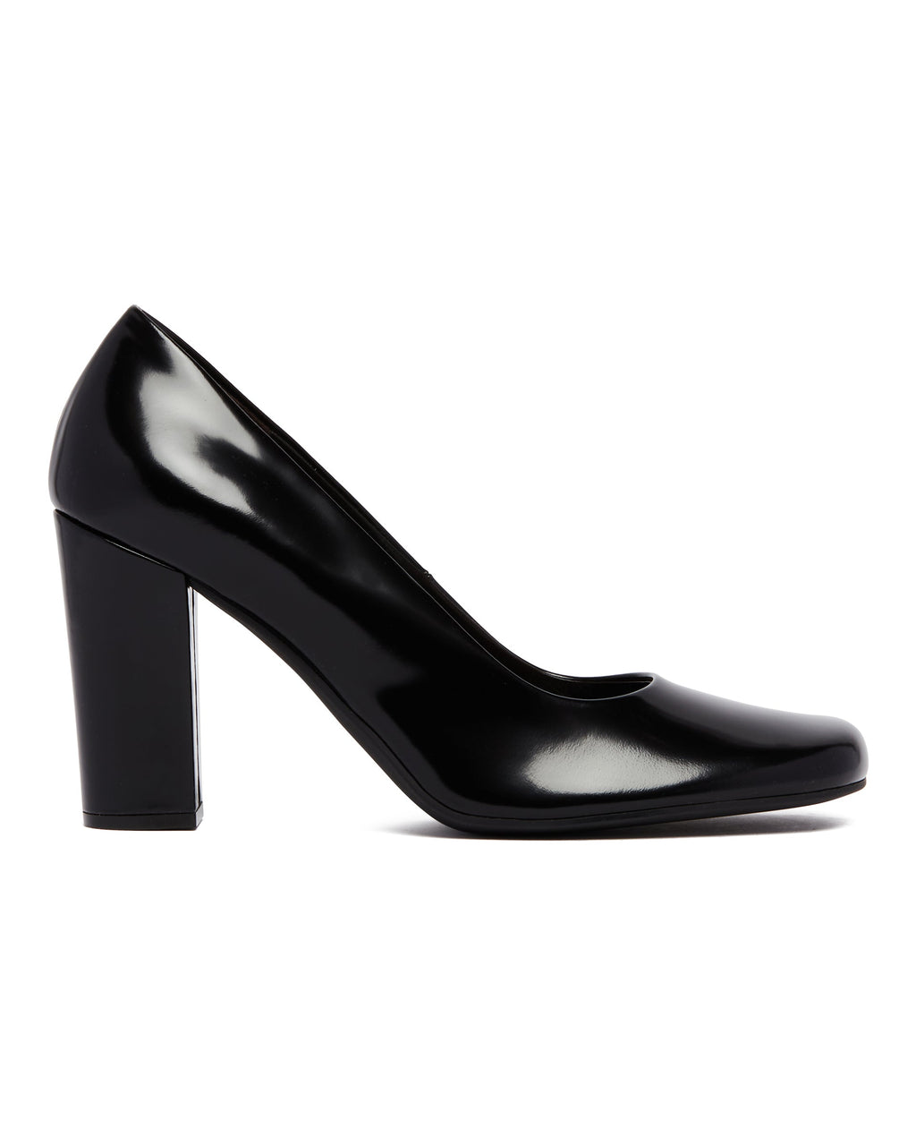 Оригінальна Black Penelope High Leather Pumps The row – вид ззаду