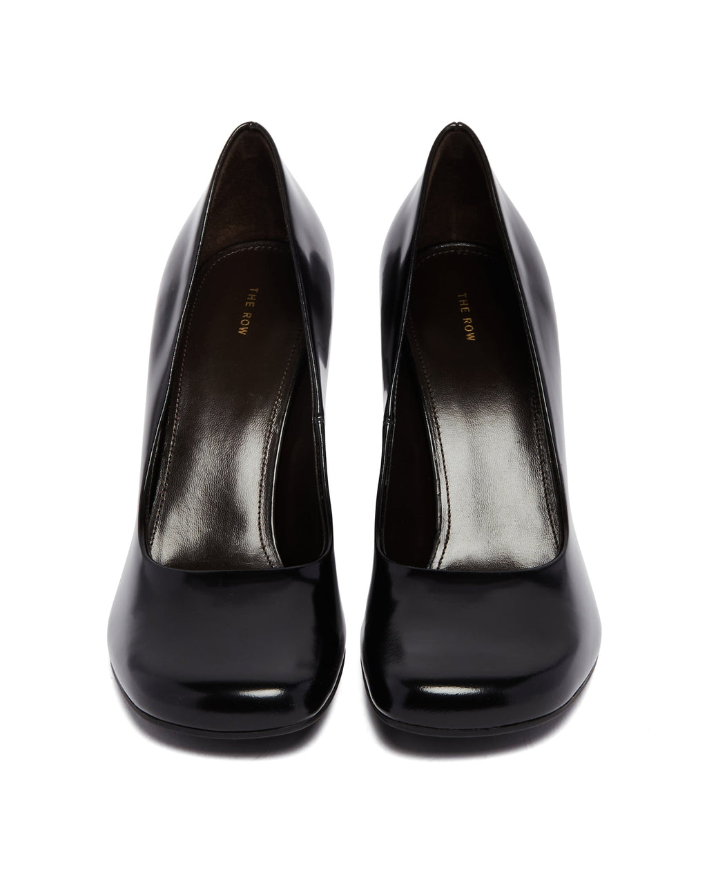 Оригінальна Black Penelope High Leather Pumps The row – збільшений вид