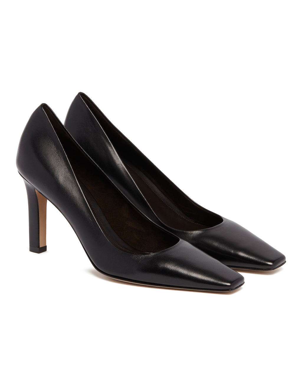 Black Leather Pumps The row – Гарантія оригінальності – детальний вид