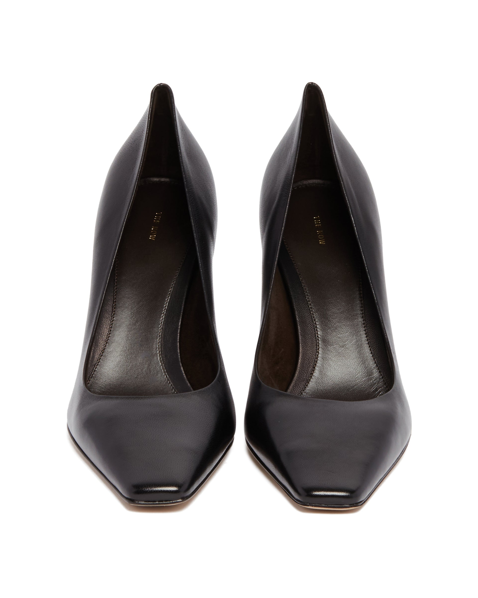 Black Leather Pumps The row – Гарантія оригінальності – збільшений вид