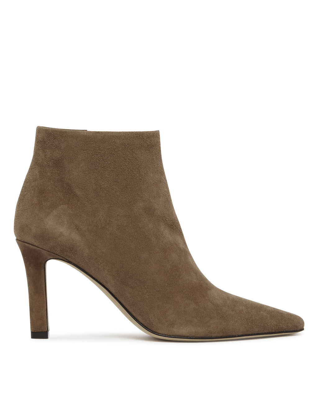 Оригінальна Beige Carla 80 Leather Ankle Boots The row – боковий вид