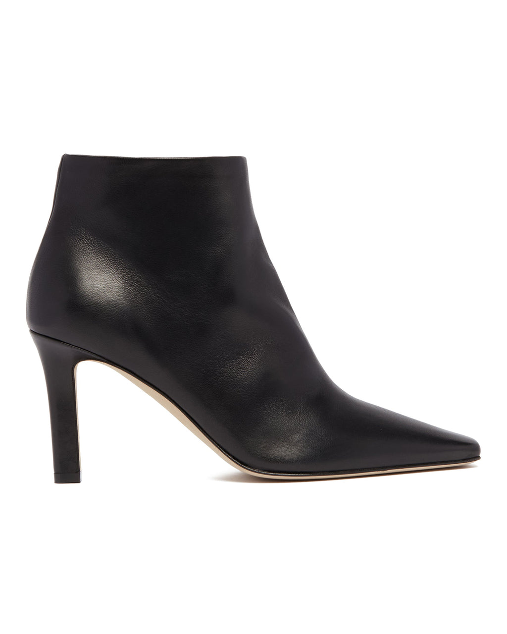 Оригінальна Black Leather Ankle Boots The row – вид ззаду