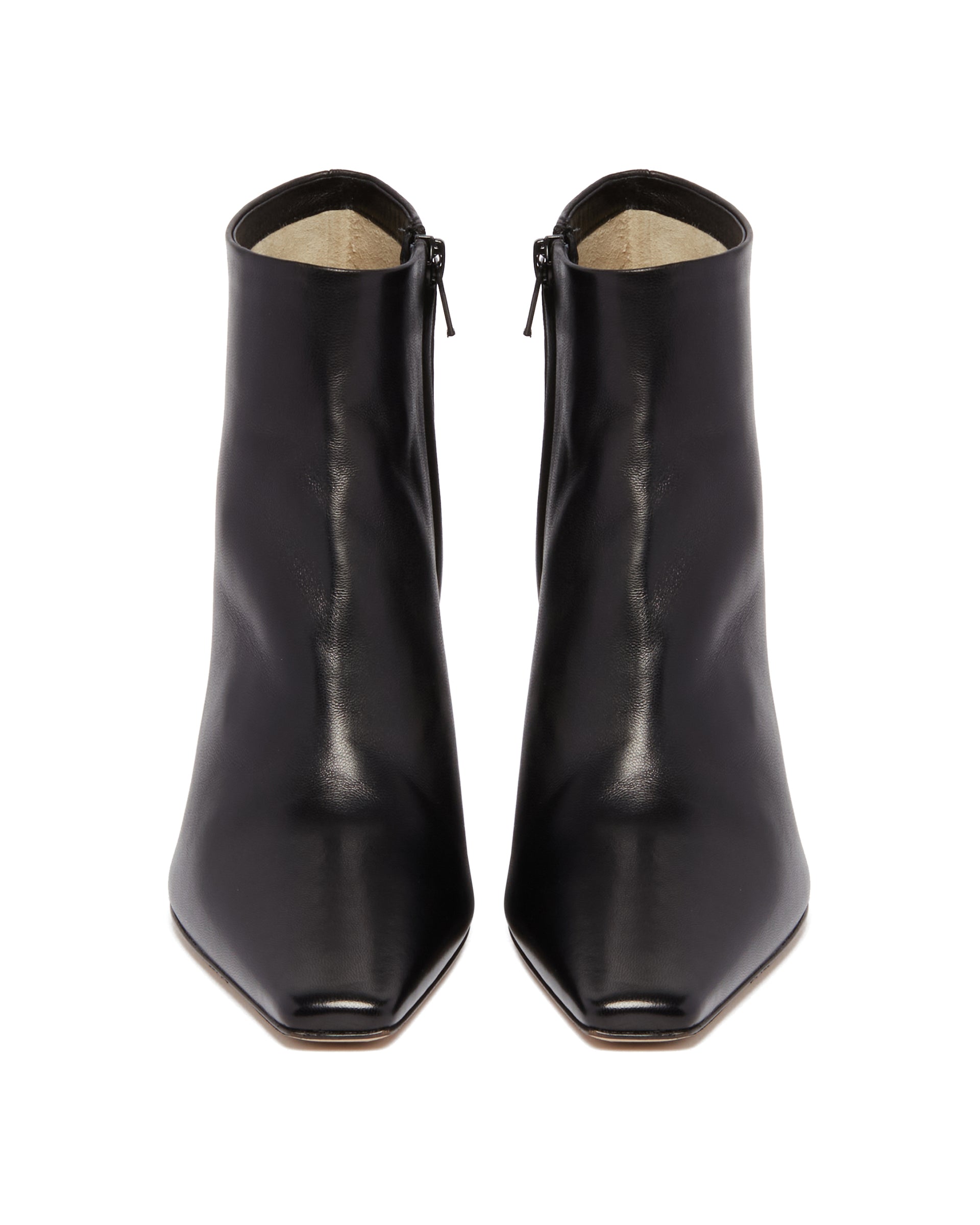 Оригінальна Black Leather Ankle Boots The row – збільшений вид