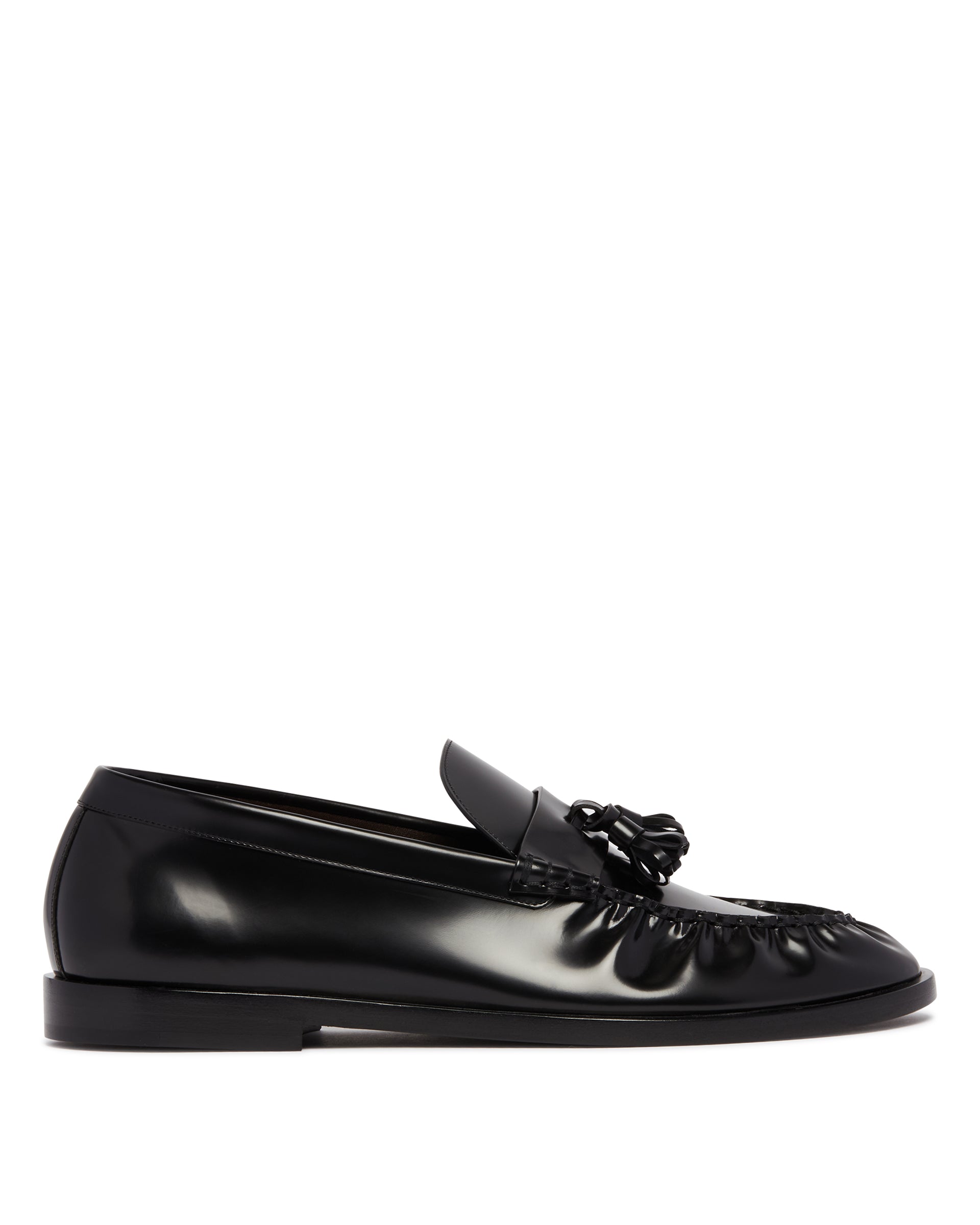 Black Patent Leather Loafers The row – Гарантія оригінальності – боковий вид