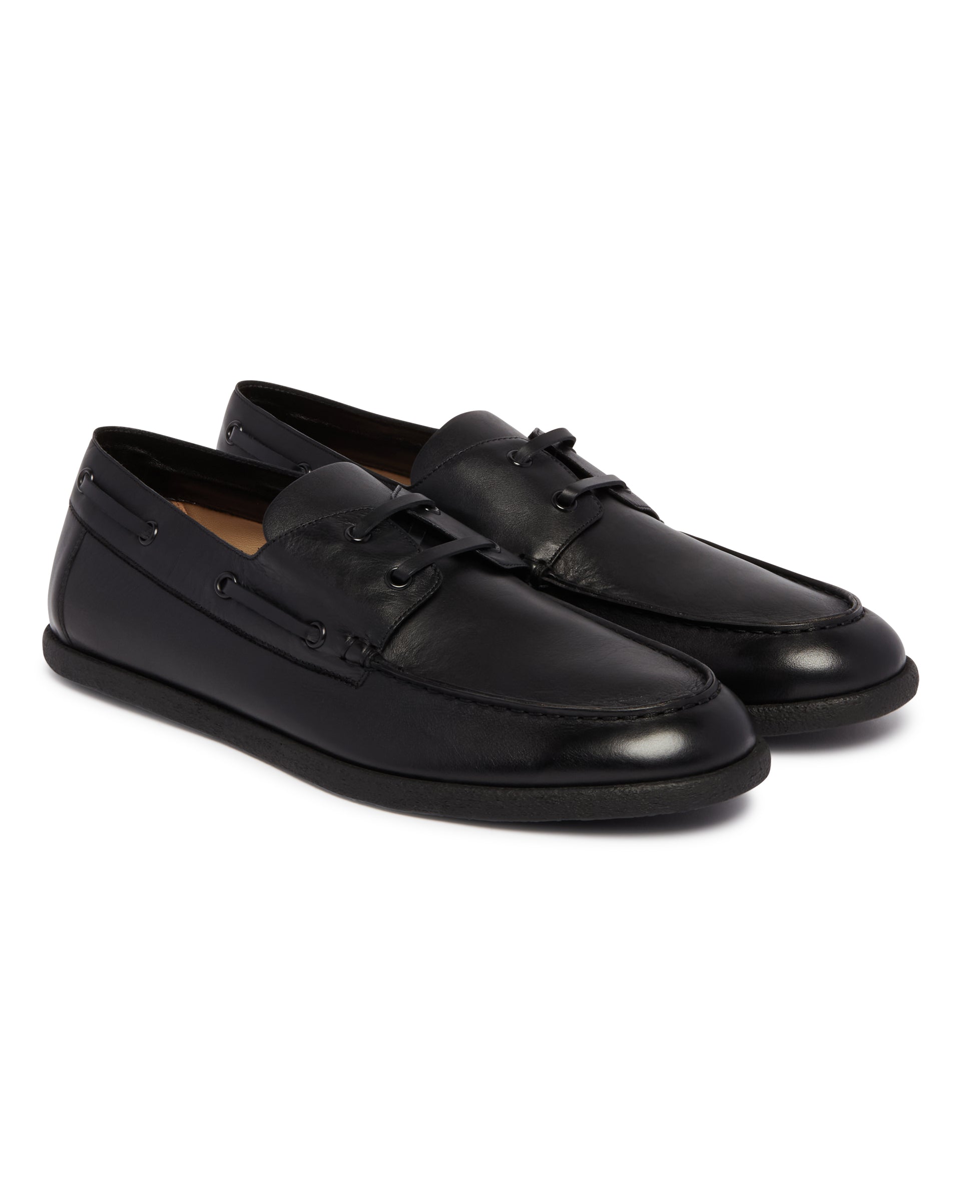 Black Leather Loafers The row оригінал – Купити в Україні – детальний вид