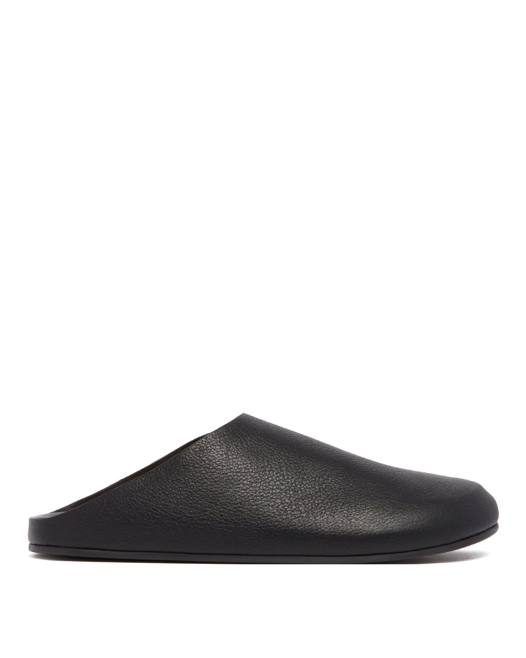 Black Hudson Leather Sandals The row оригінал – Купити в Україні – боковий вид