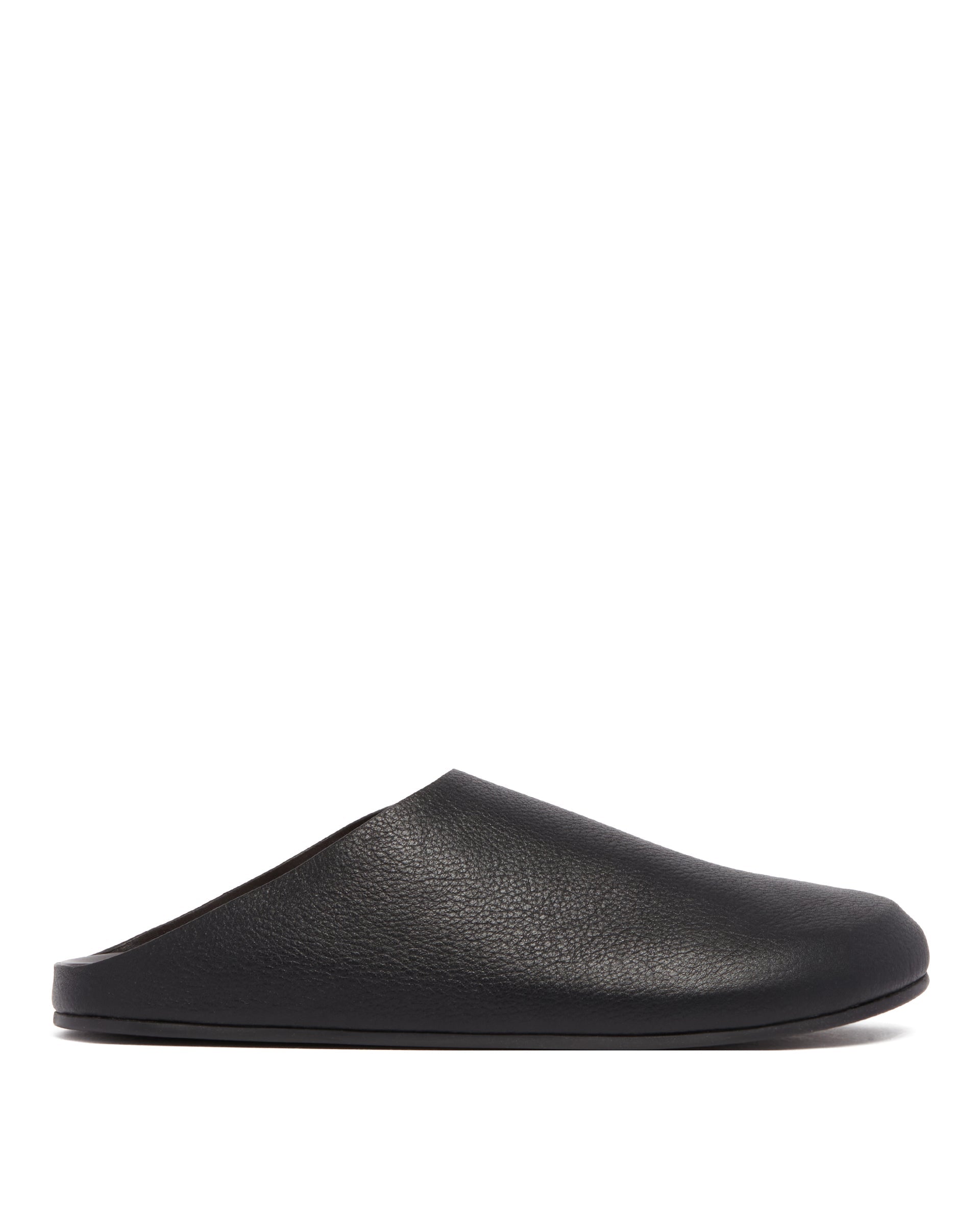 Black Hudson Leather Sandals The row оригінал – Купити в Україні – боковий вид