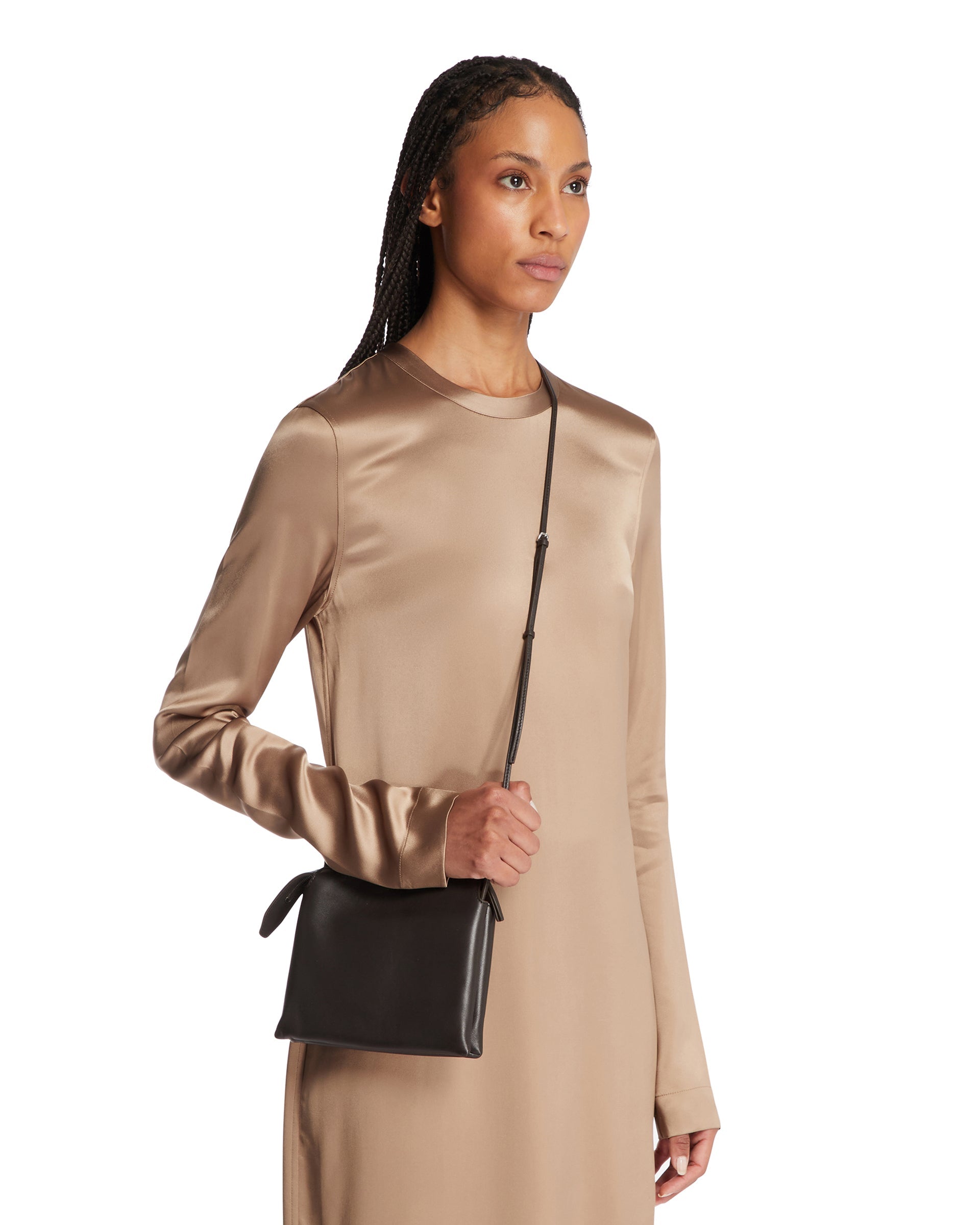 Brown Nu Twin Bag The row – Гарантія оригінальності – детальний вид