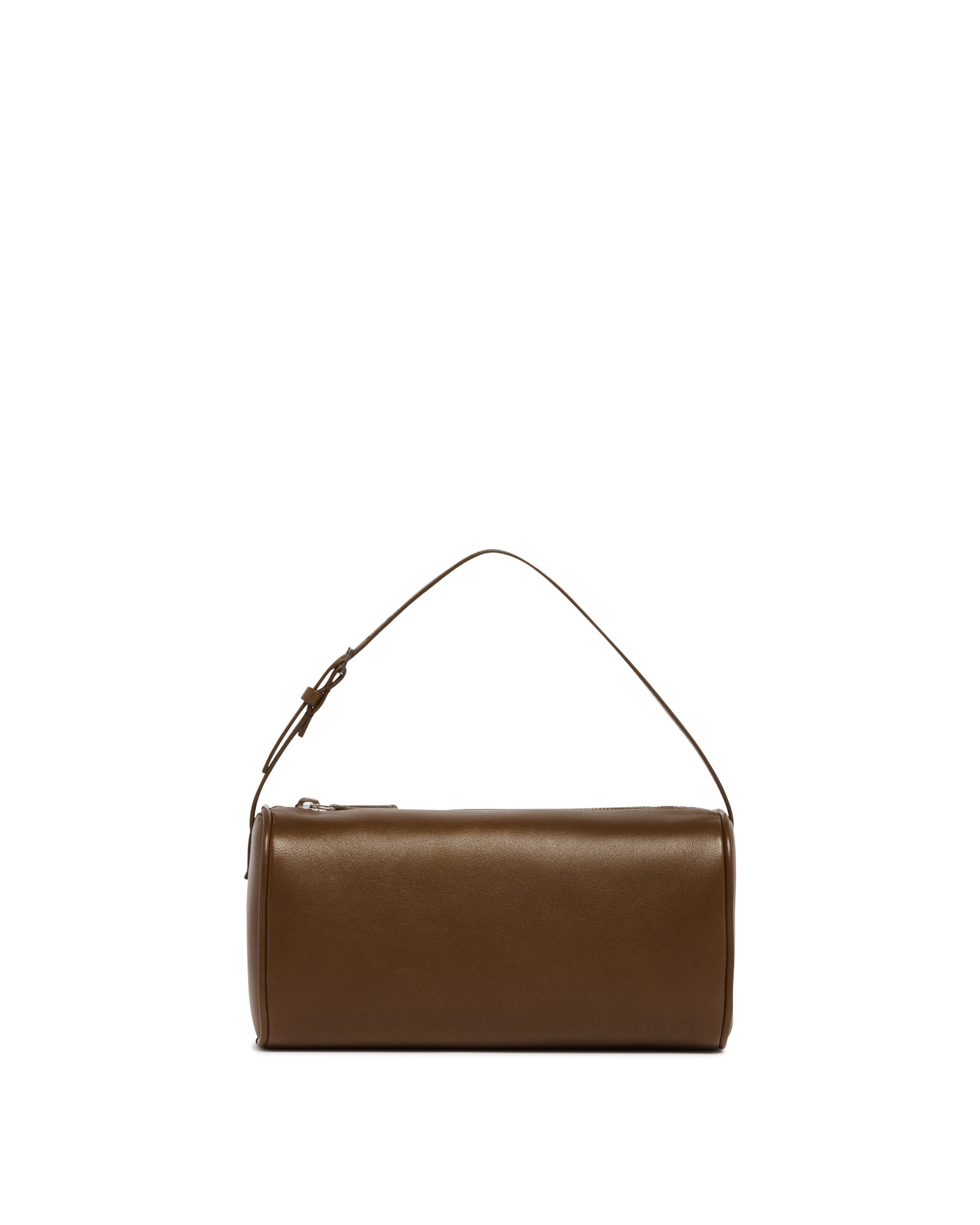 Brown 90s Leather Bag The row оригінал – Купити в Україні – боковий вид