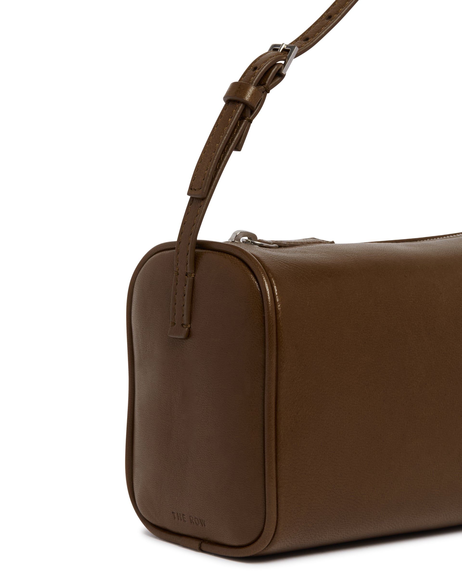 Brown 90s Leather Bag The row оригінал – Купити в Україні – збільшений вид