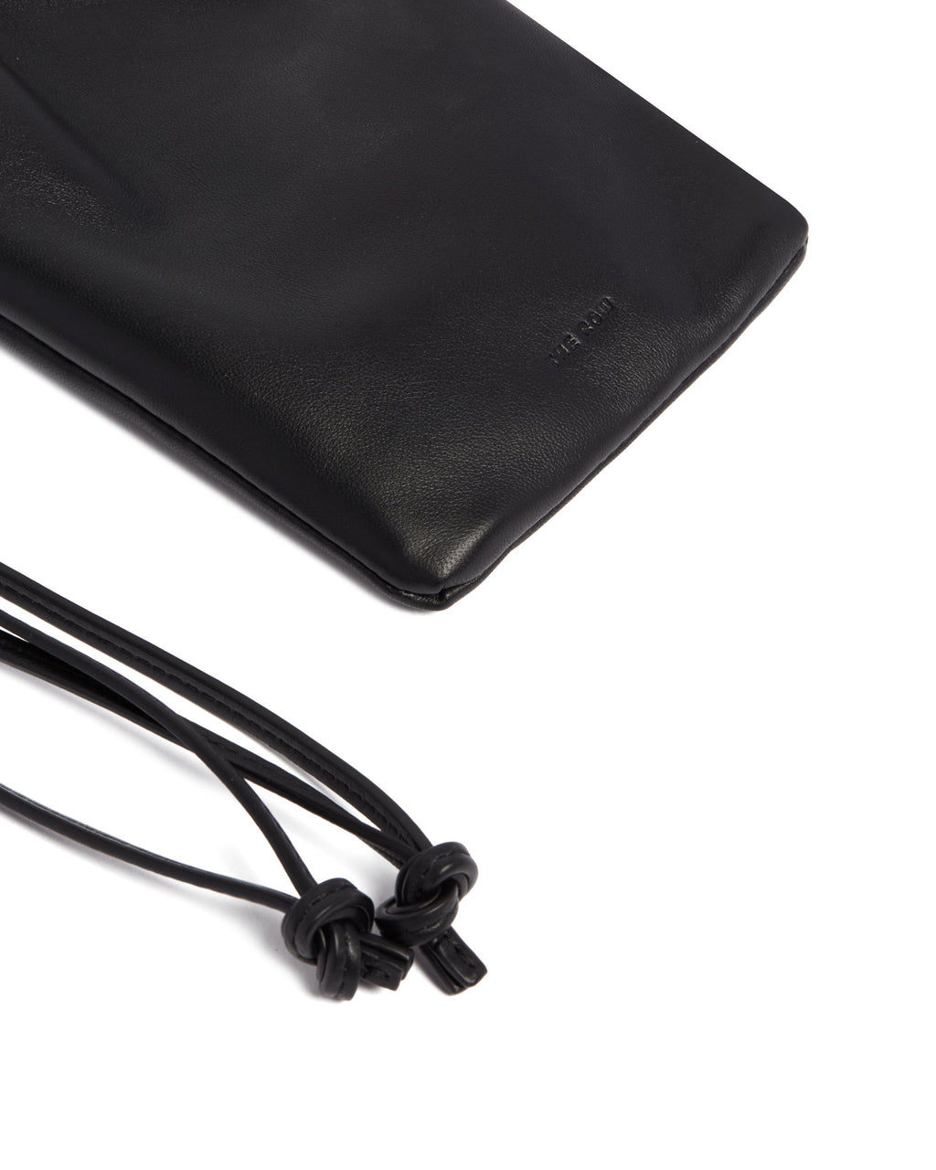 Black Bruce Leather Phone Holder The row – Гарантія оригінальності – збільшений вид