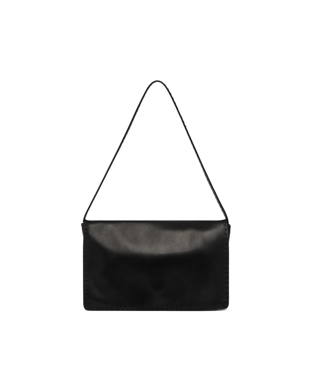 Оригінальна Black Leather Shoulder Bag The row – вид ззаду
