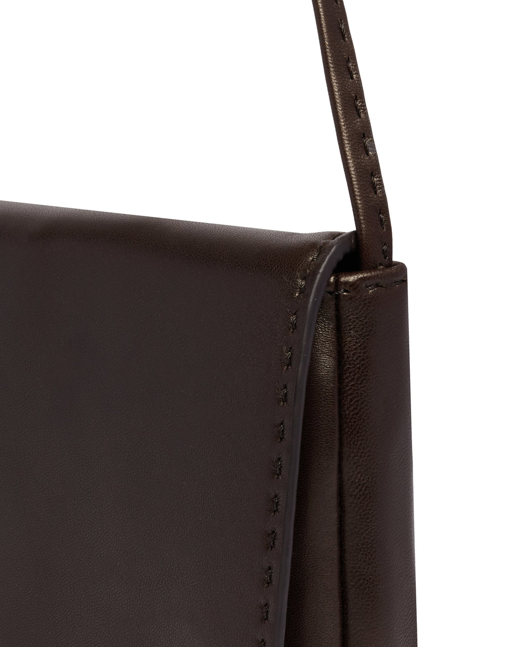 Оригінальна Brown Nuance Leather Shoulder Bag The row – збільшений вид