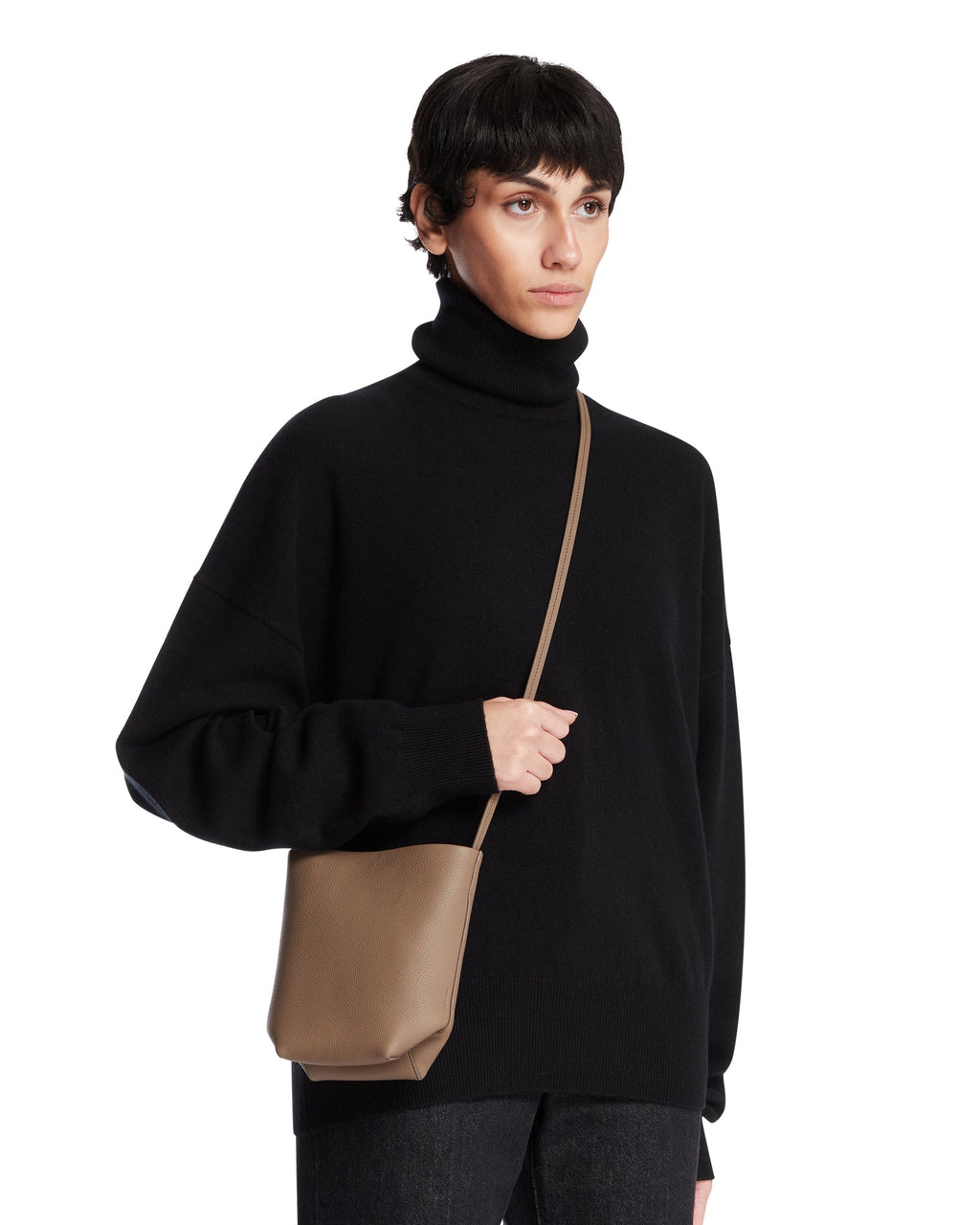 Brown Leather Shoulder Bag The row оригінал – Купити в Україні – детальний вид