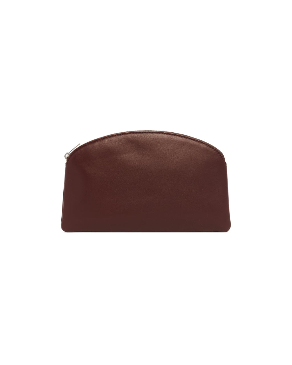 Burgundy Leather Clutch The row – Гарантія оригінальності – вид ззаду