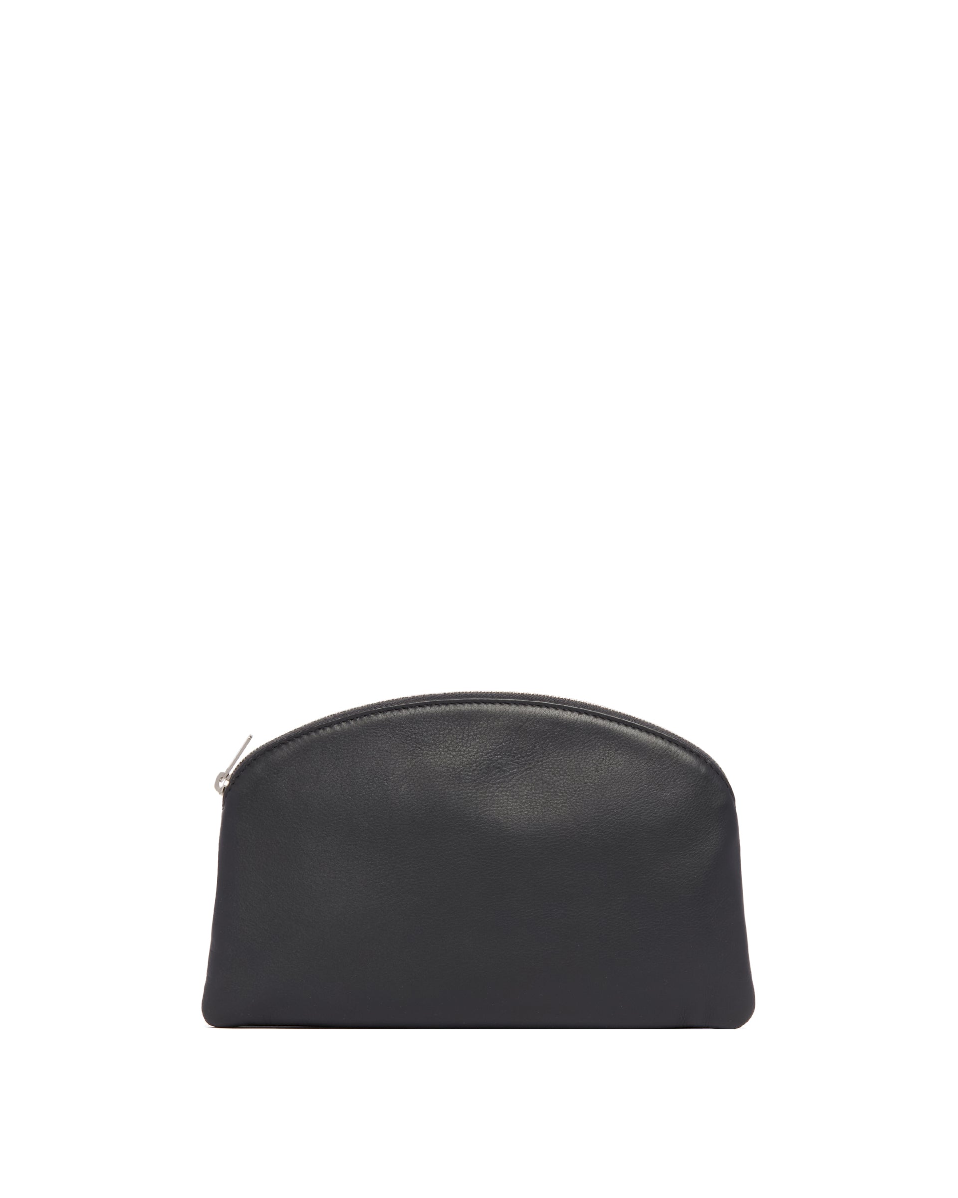 Blue Leather Clutch The row – Гарантія оригінальності – боковий вид