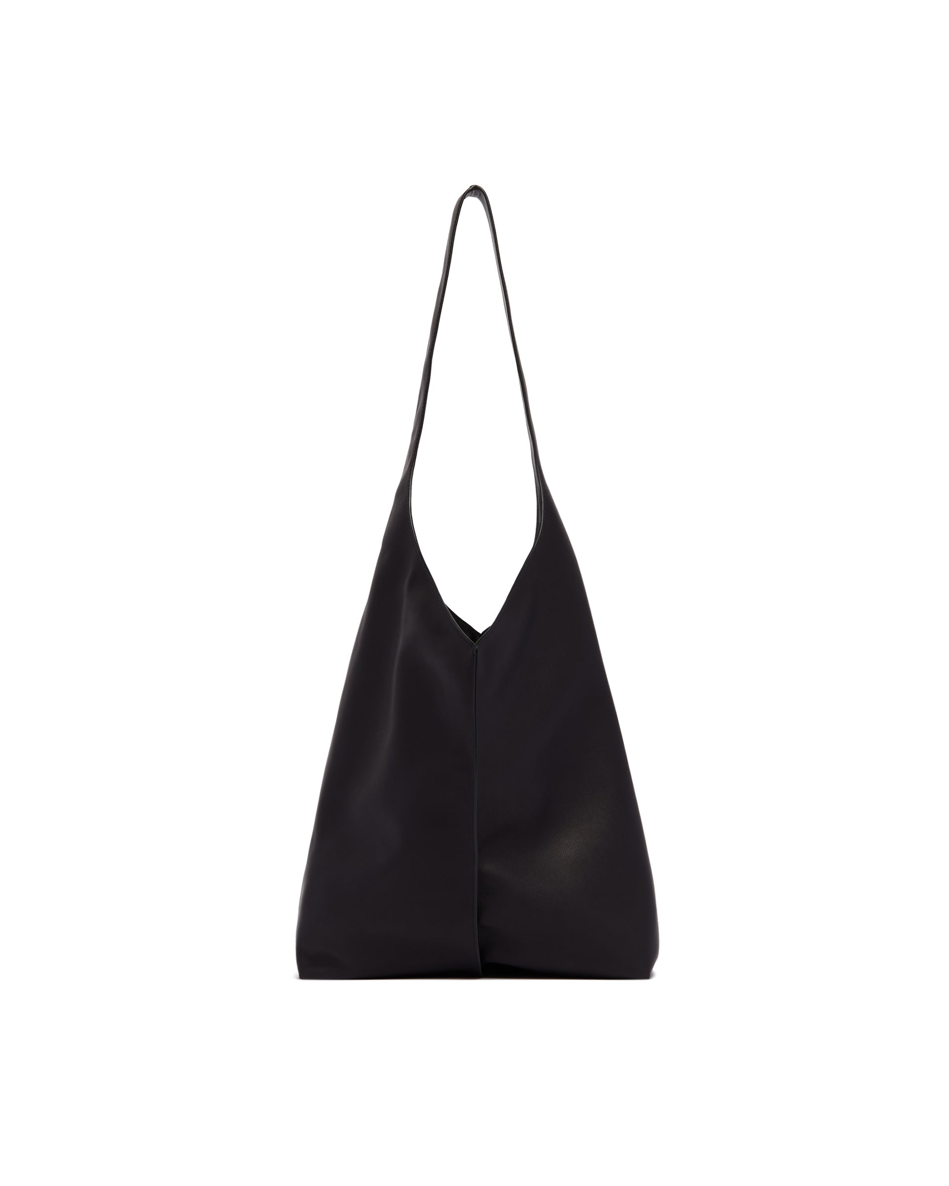 Оригінальна Black Bindle Stitch Leather Bag The row – вид ззаду