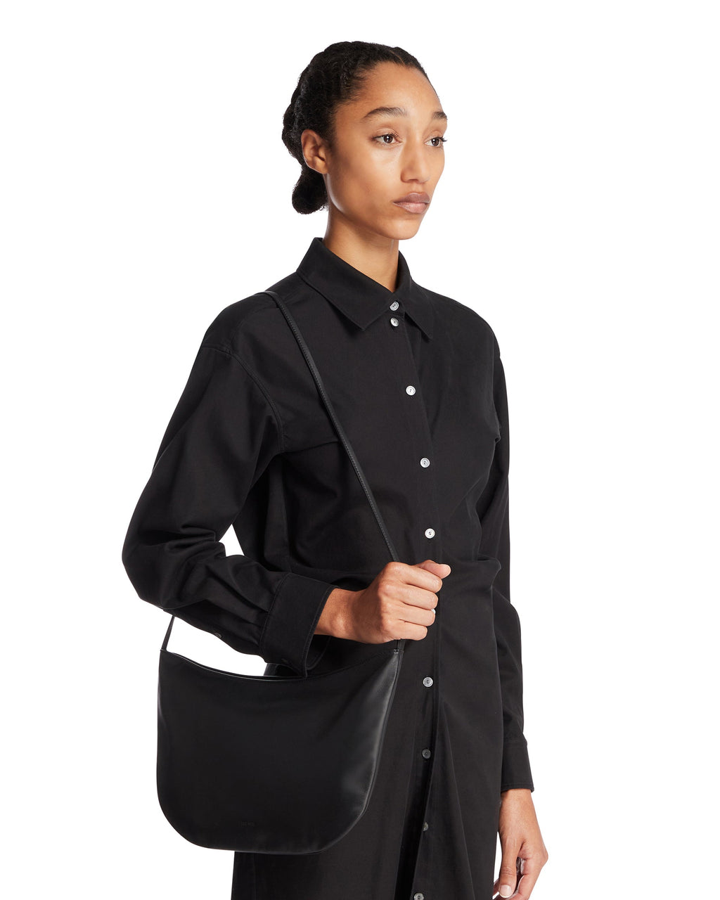 Black Ew Izzy Leather Bag The row оригінал – Купити в Україні – детальний вид