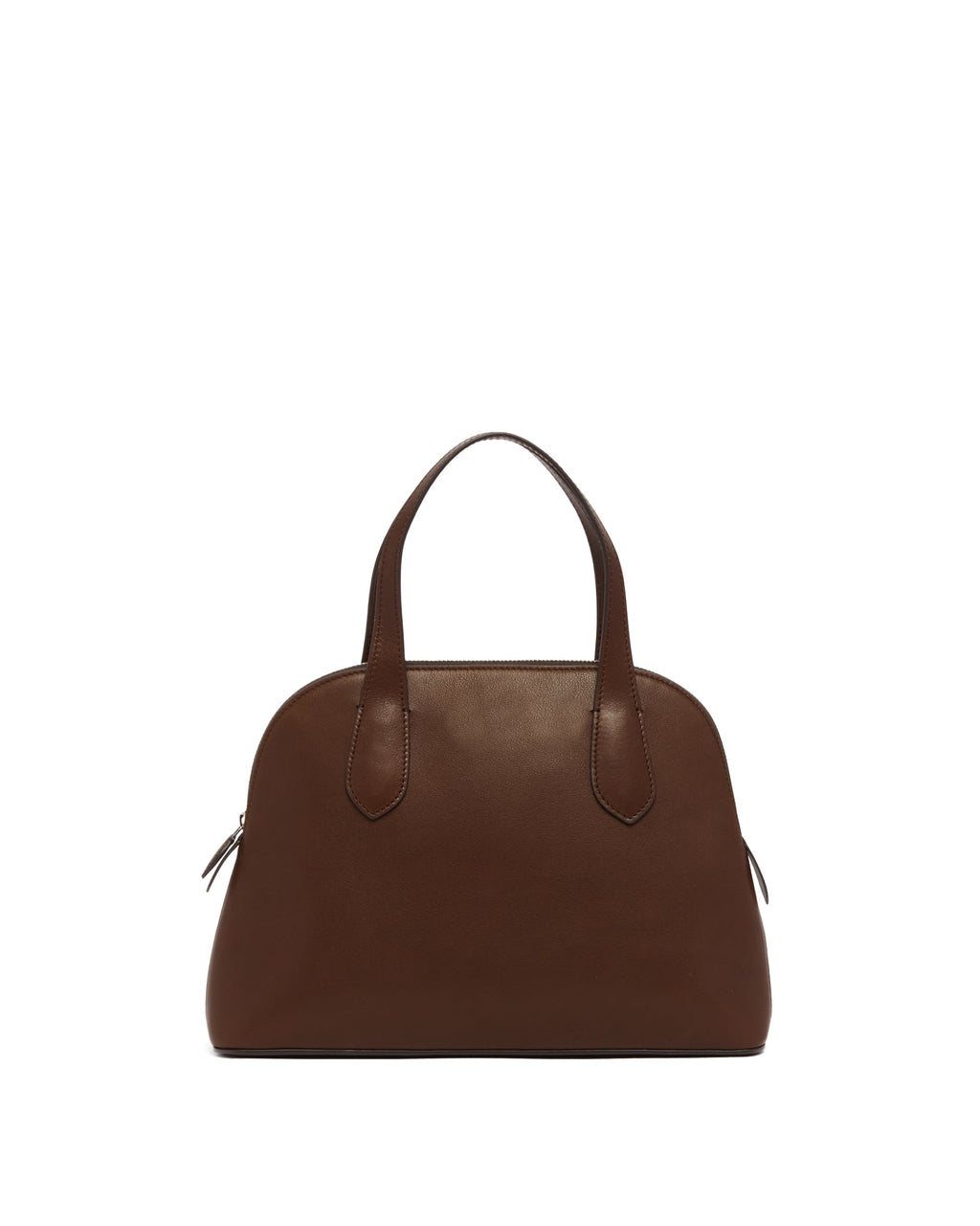 Оригінальна Brown Ingrid Medium Leather Bag The row – боковий вид