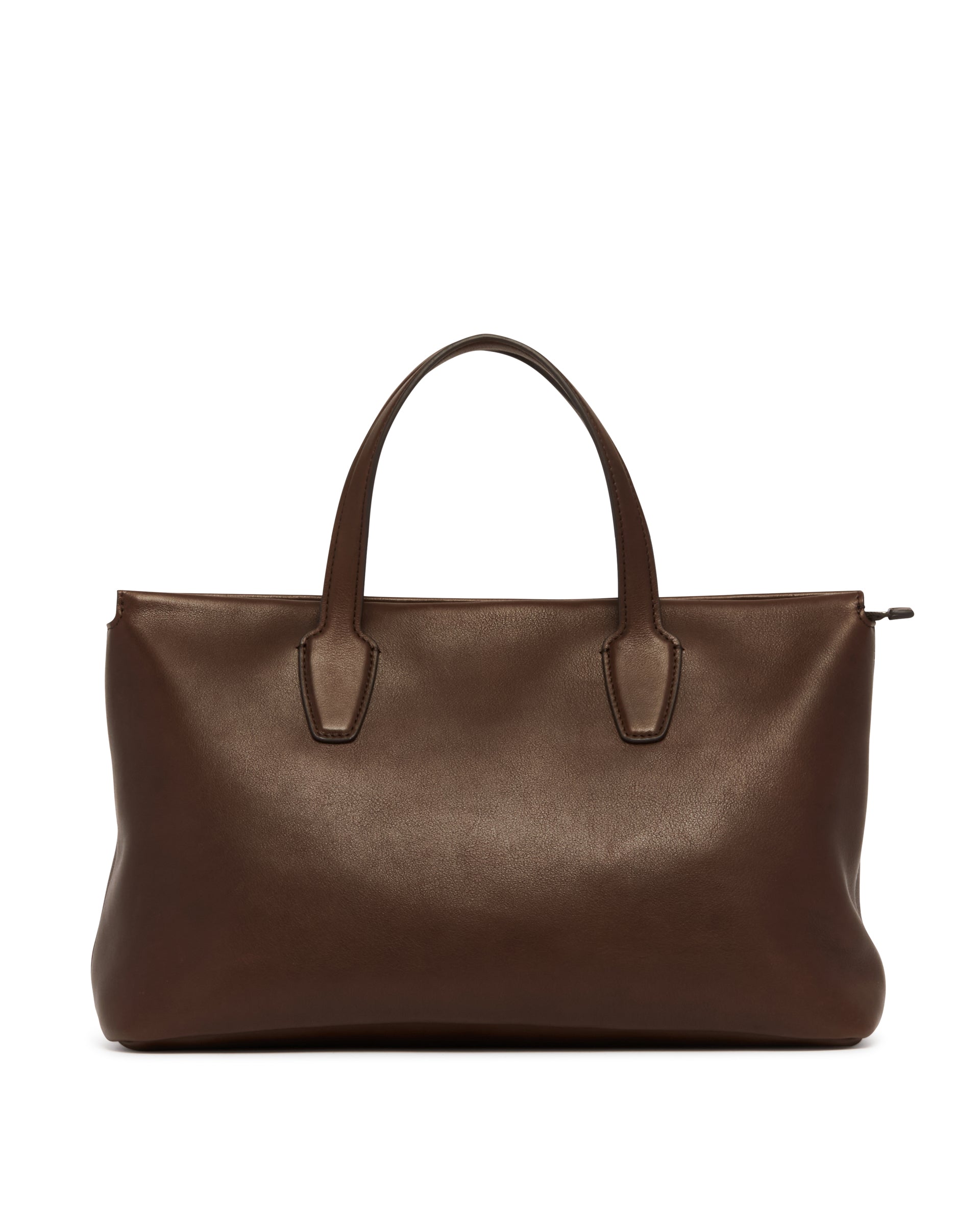 Brown Marcel Bag The row – Гарантія оригінальності – боковий вид