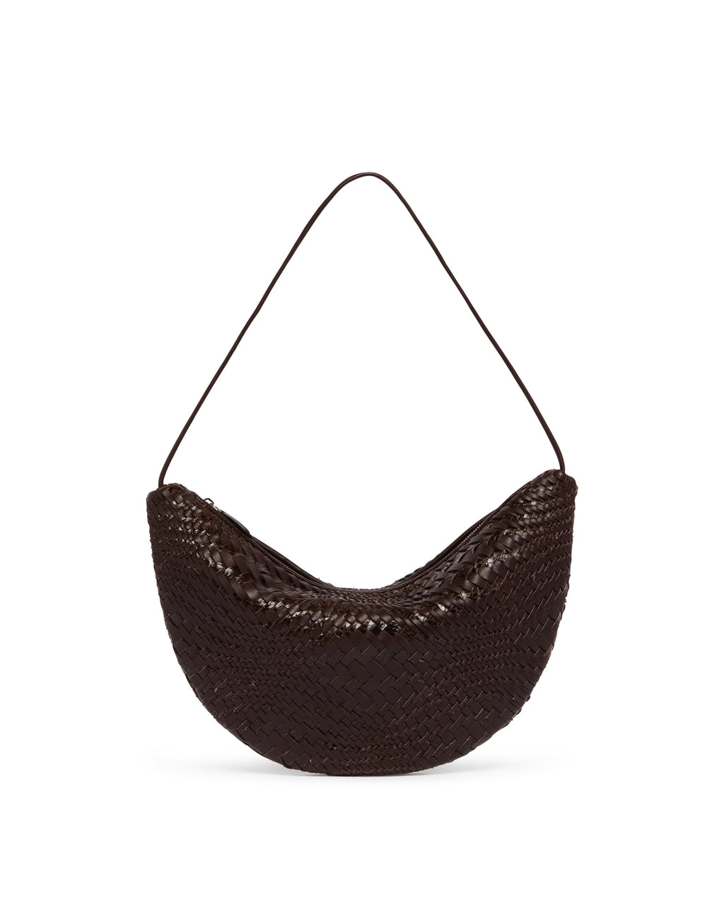 Brown Small Izzy Bag The row оригінал – Купити в Україні – боковий вид