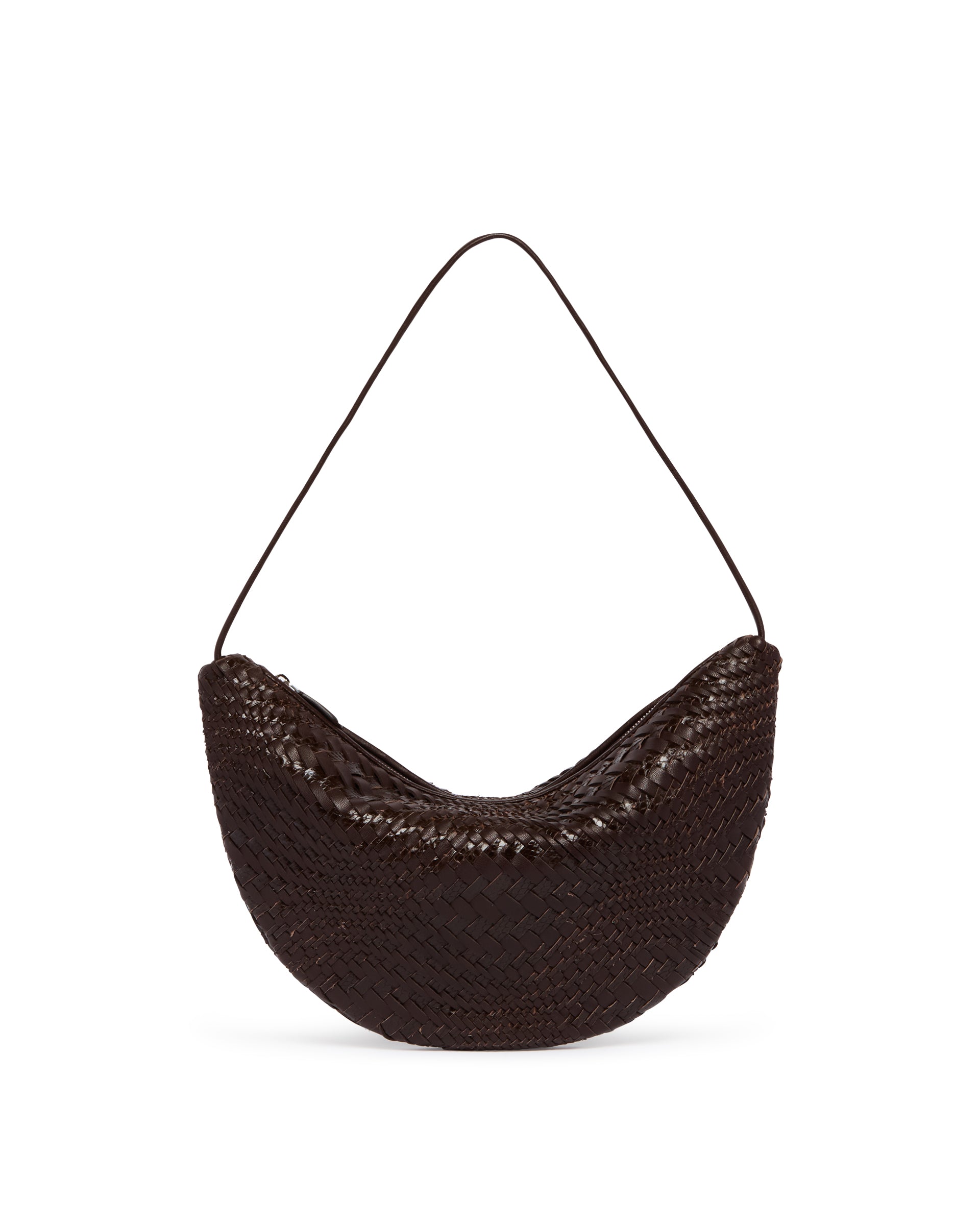 Brown Small Izzy Bag The row оригінал – Купити в Україні – боковий вид