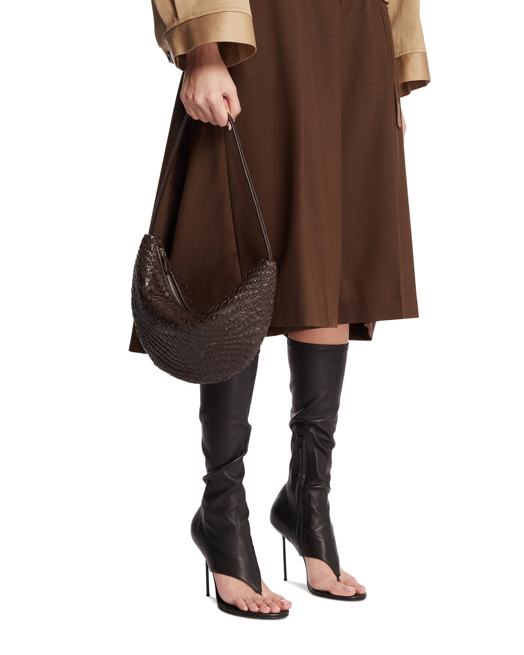 Brown Small Izzy Bag The row оригінал – Купити в Україні – детальний вид