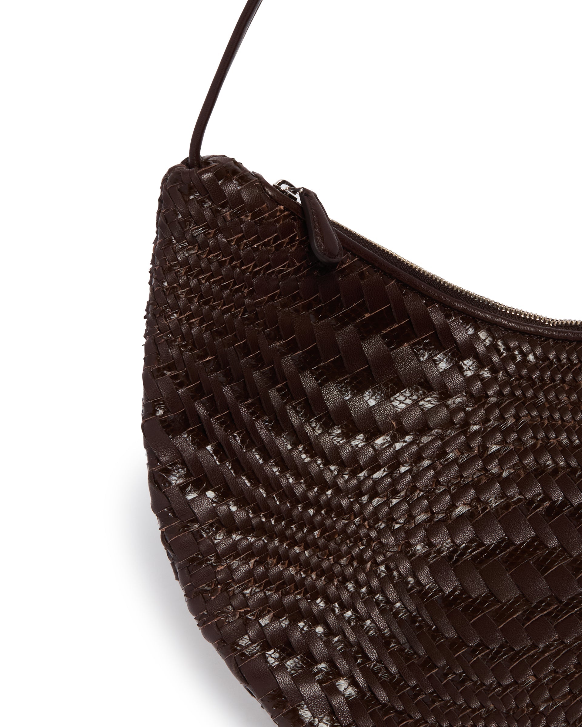 Brown Small Izzy Bag The row оригінал – Купити в Україні – збільшений вид