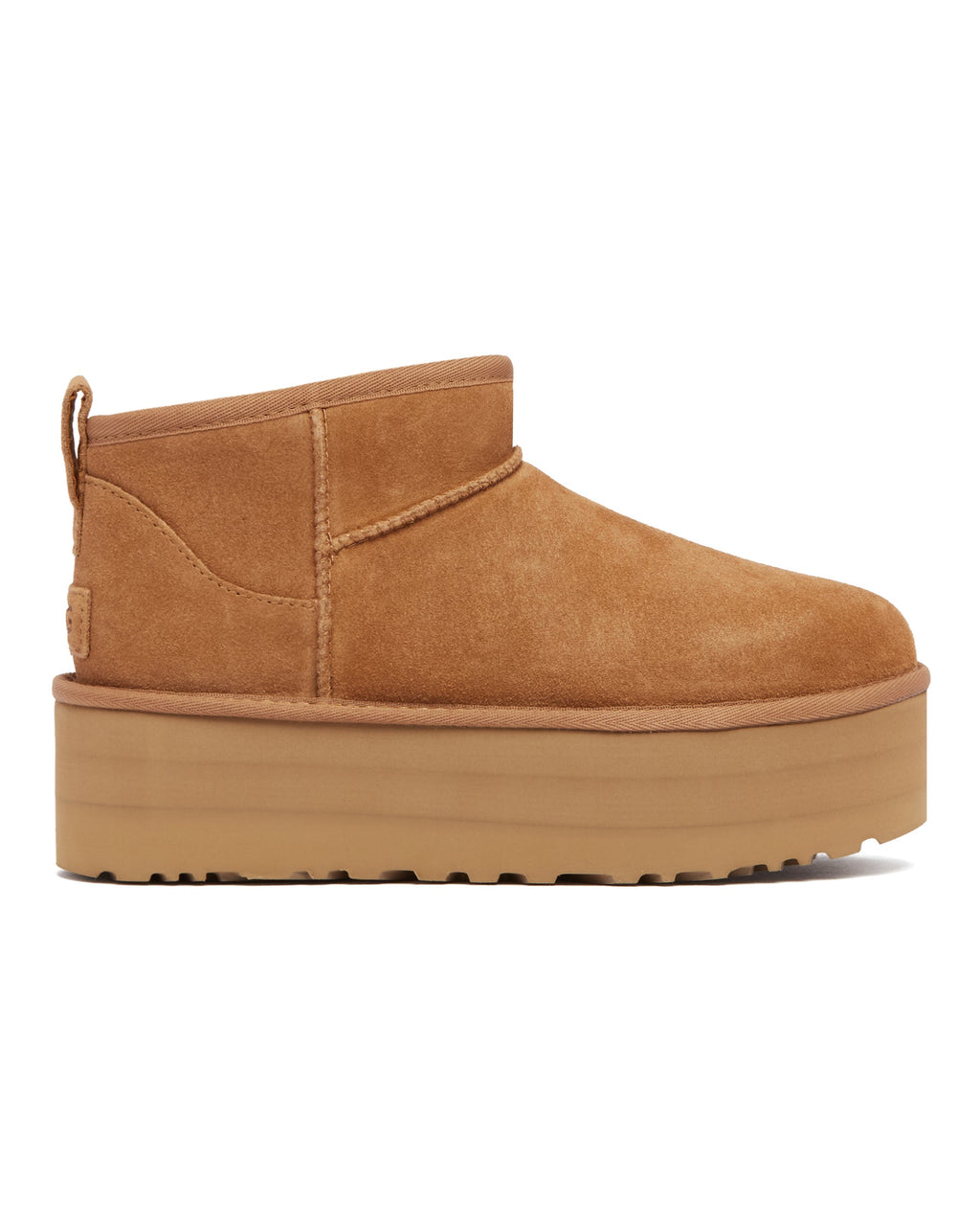 Brown Classic Ultra Mini Platform Boots Ugg оригінал – Купити в Україні – вид ззаду
