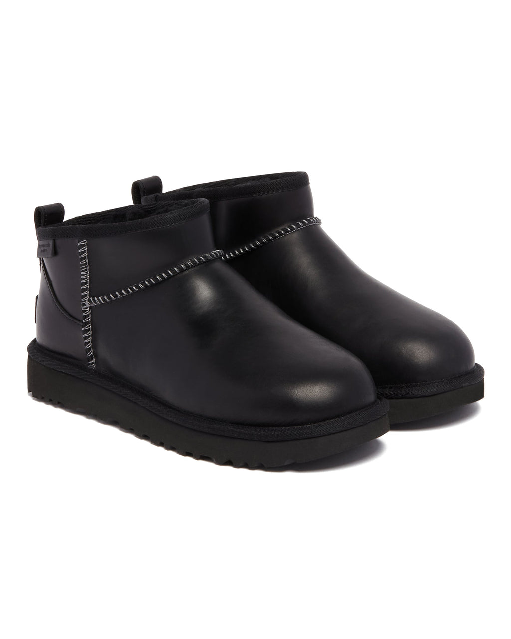 Оригінальна Black Classic Ultra Mini Leather Regenerate Boots Ugg – детальний вид