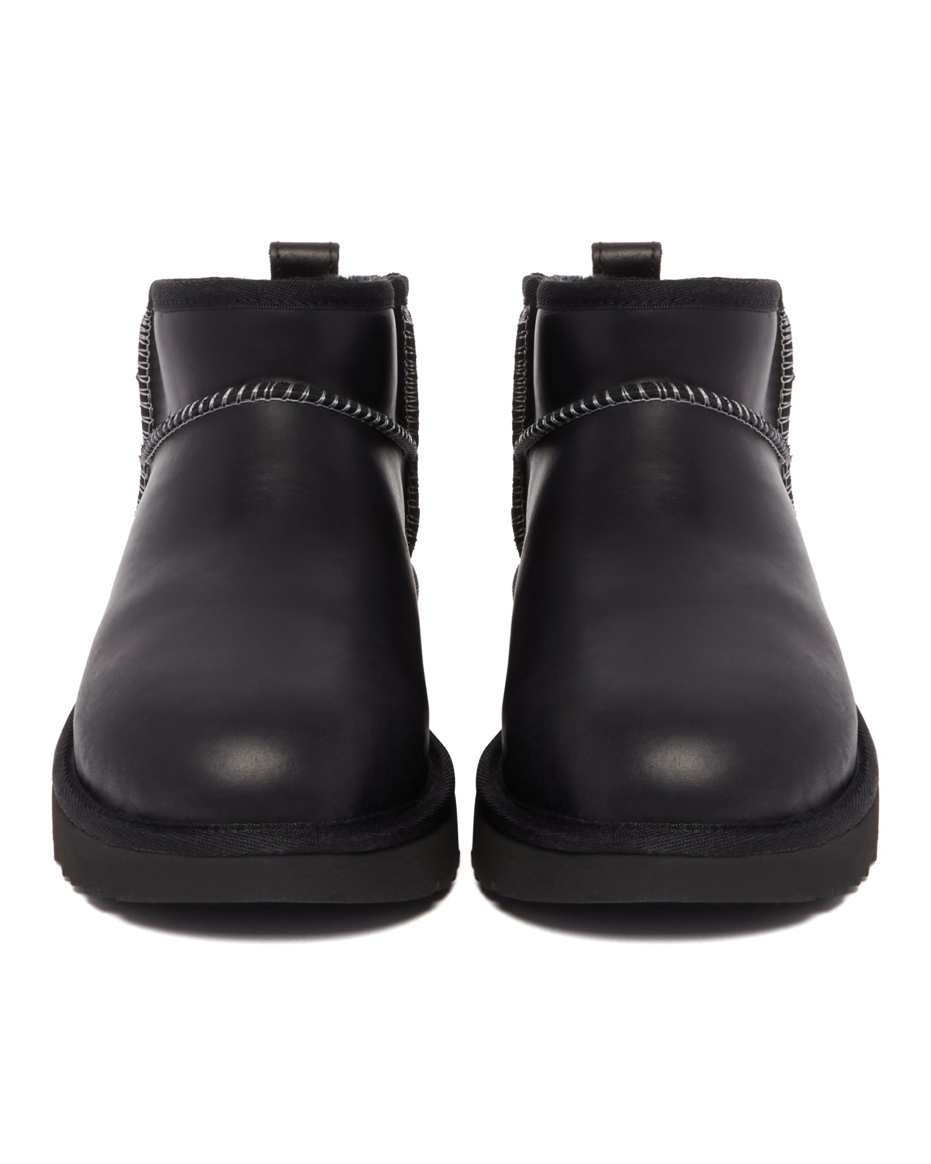 Оригінальна Black Classic Ultra Mini Leather Regenerate Boots Ugg – збільшений вид