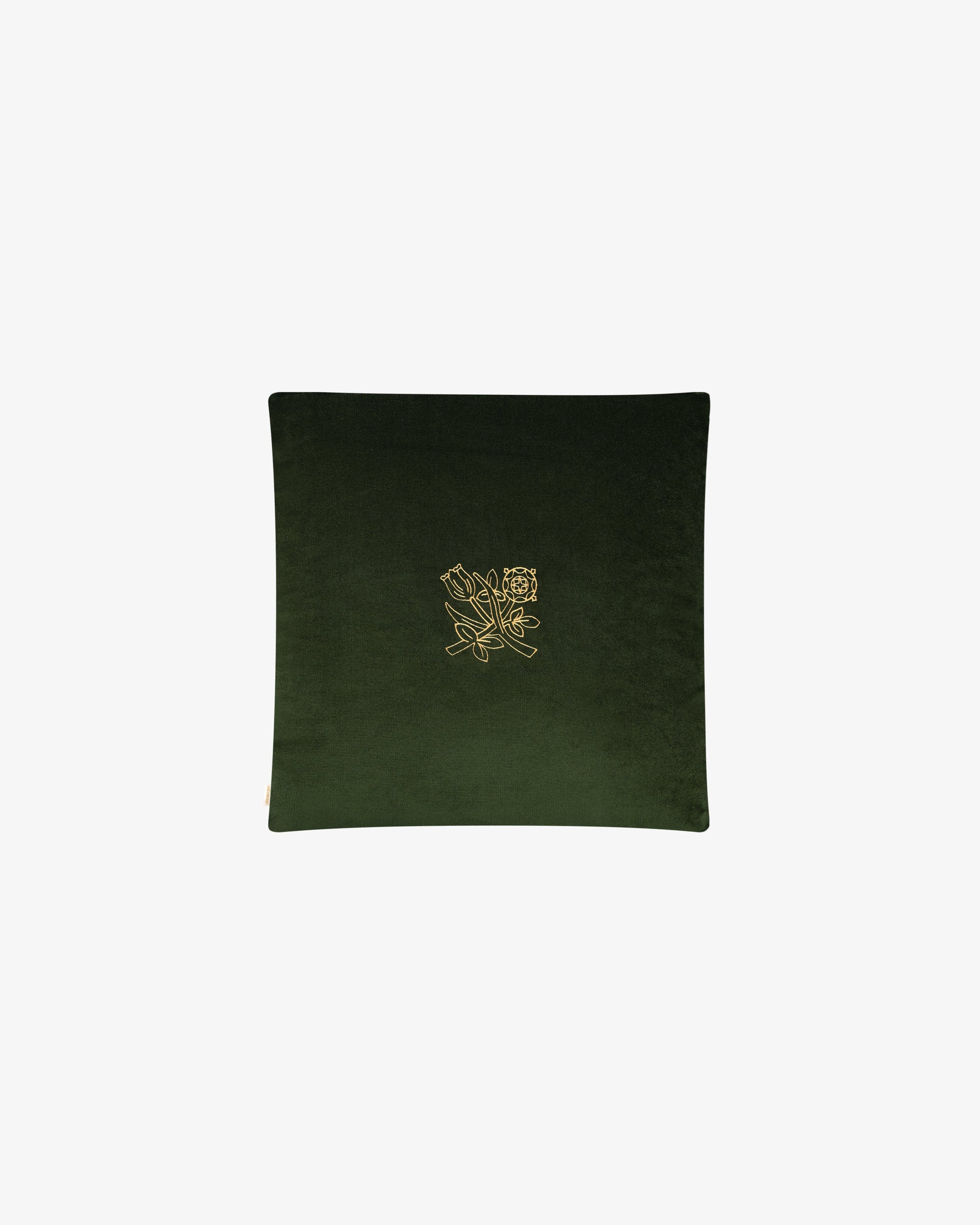 Queens Crest Throw Pillow Aime leon dore – Гарантія оригінальності – вид ззаду