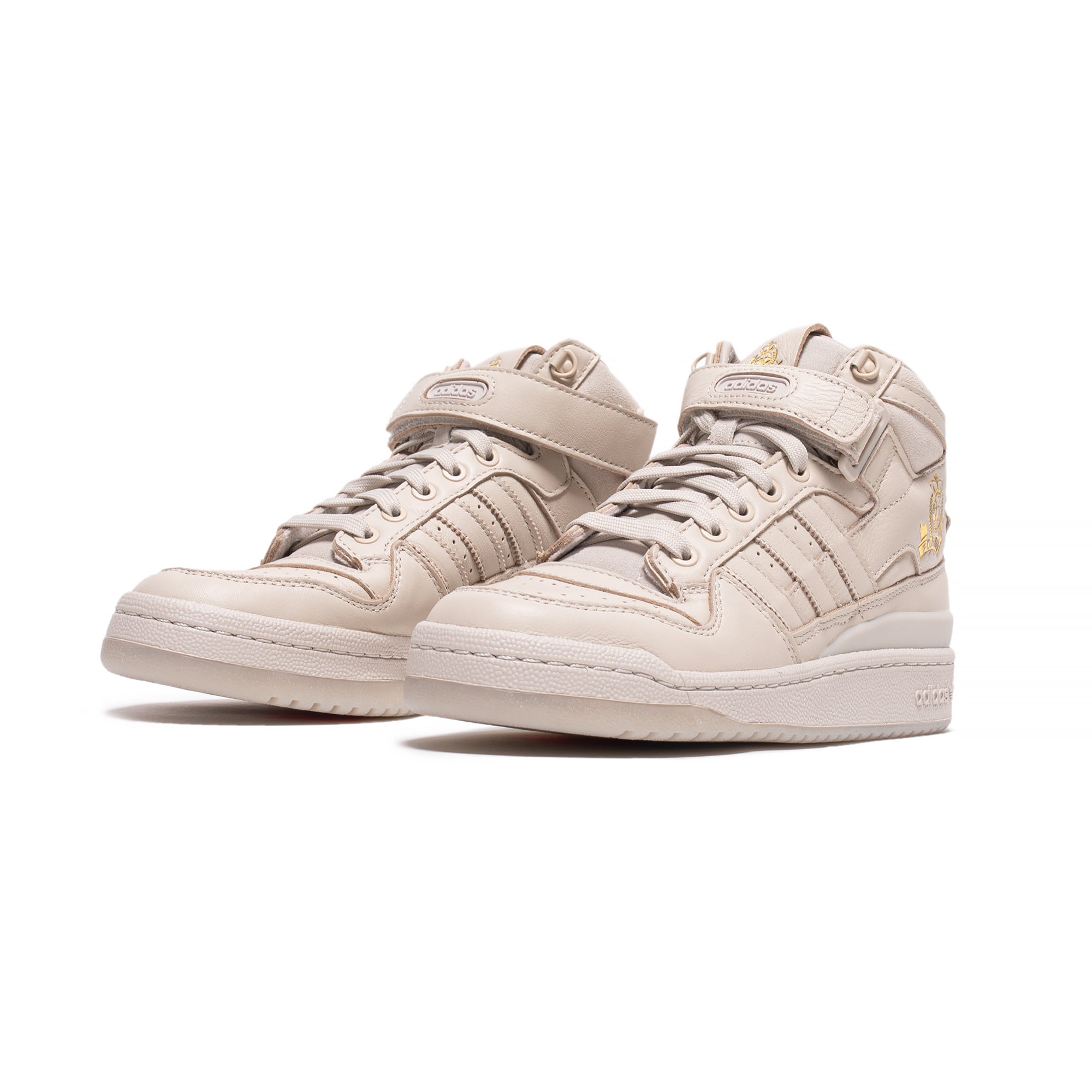 Mens Forum Ldrs Shoes Brown Adidas – Гарантія оригінальності – вид ззаду - ADIDAS